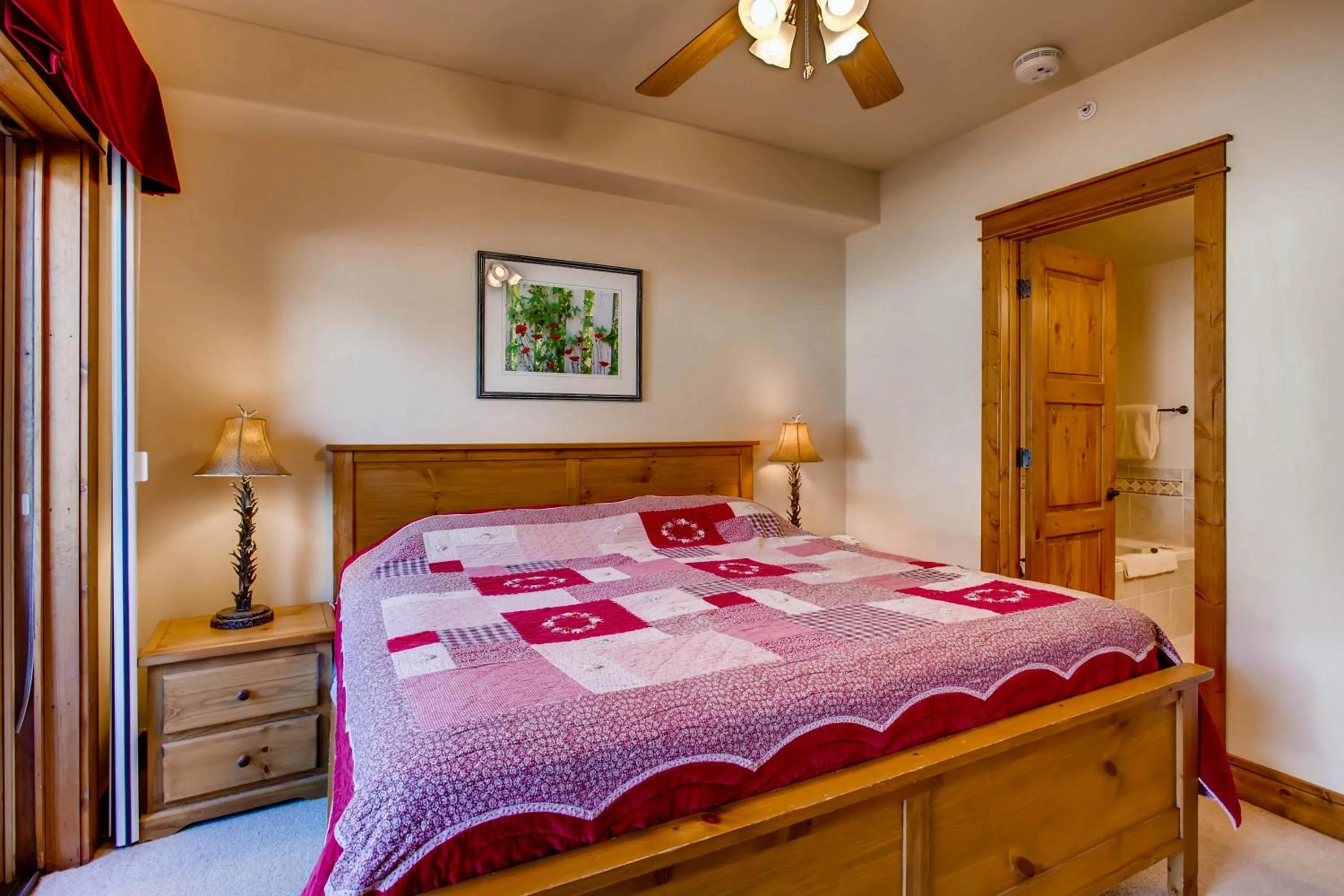 Bed in The Plaza Condominiums by Crested Butte Mountain Resort