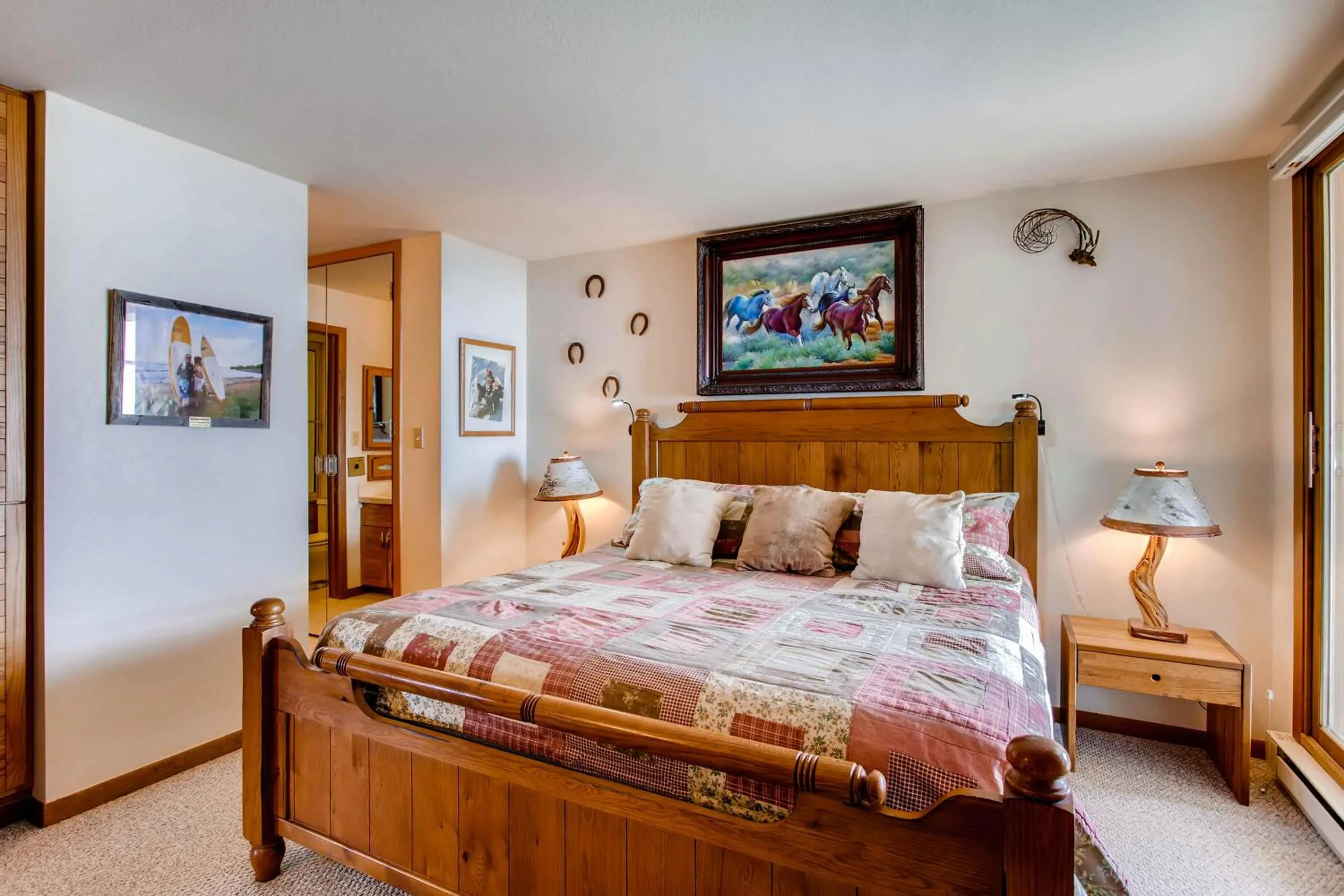 Bed in The Plaza Condominiums by Crested Butte Mountain Resort