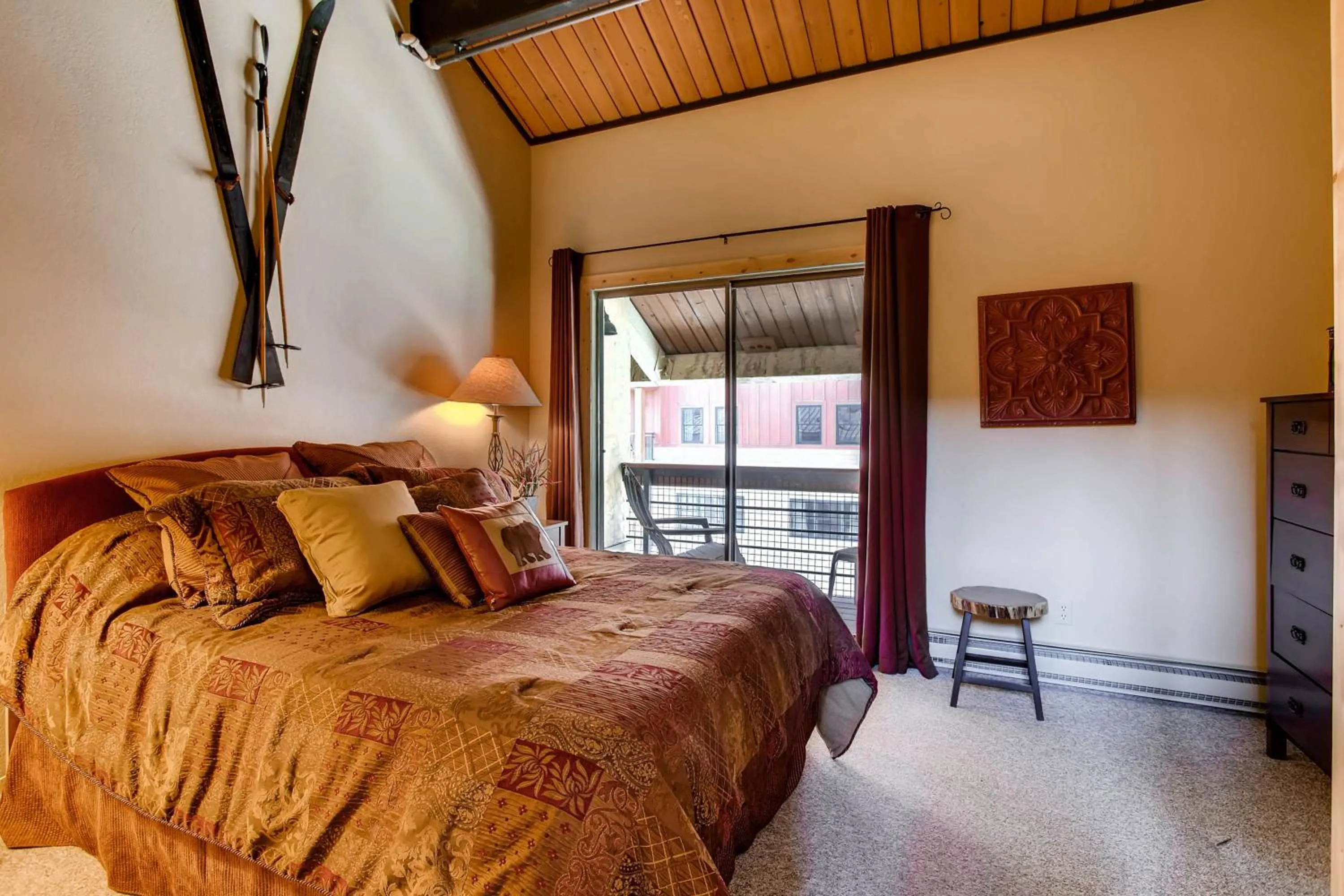 Bed in The Plaza Condominiums by Crested Butte Mountain Resort