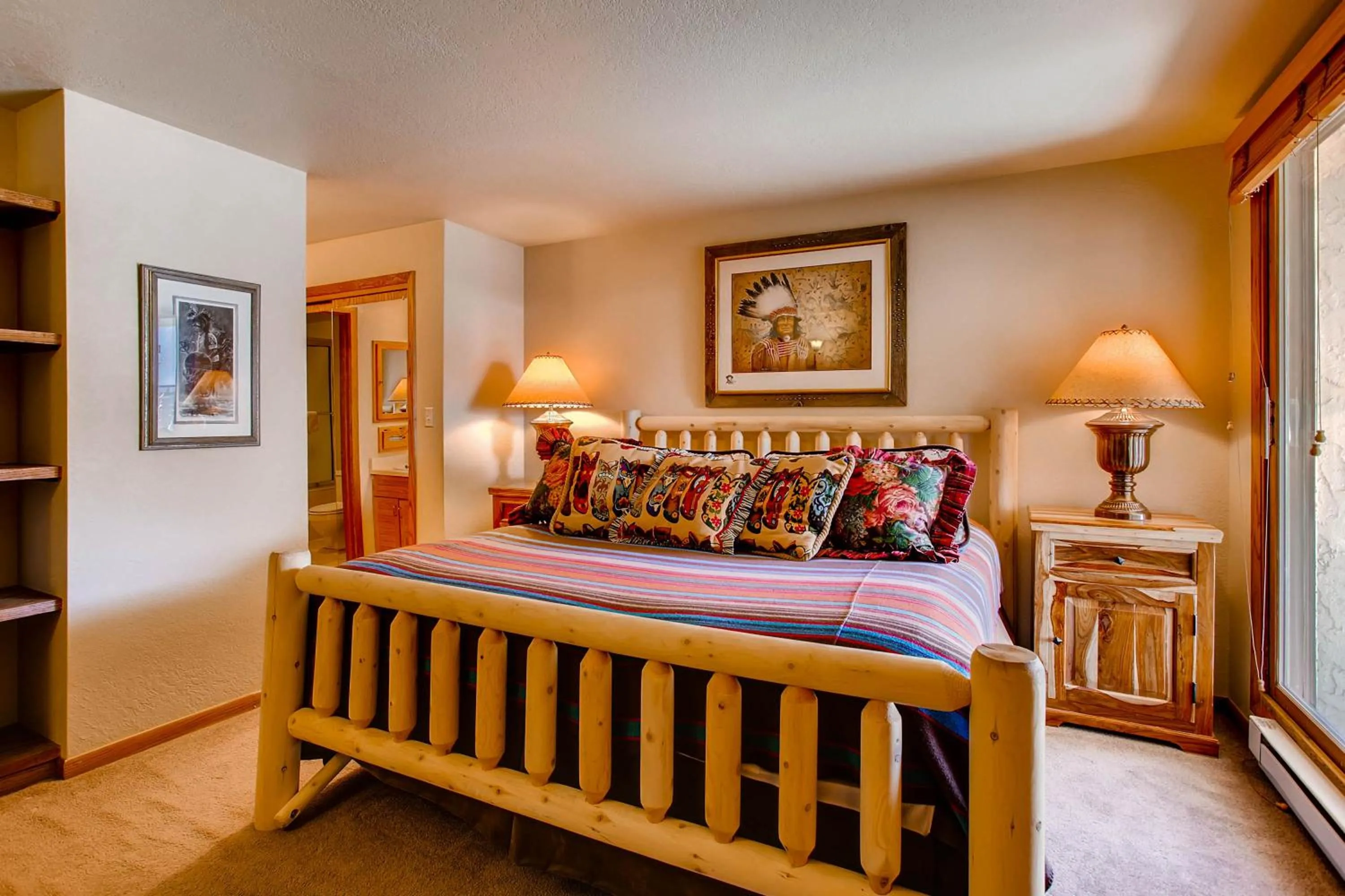 Bed in The Plaza Condominiums by Crested Butte Mountain Resort