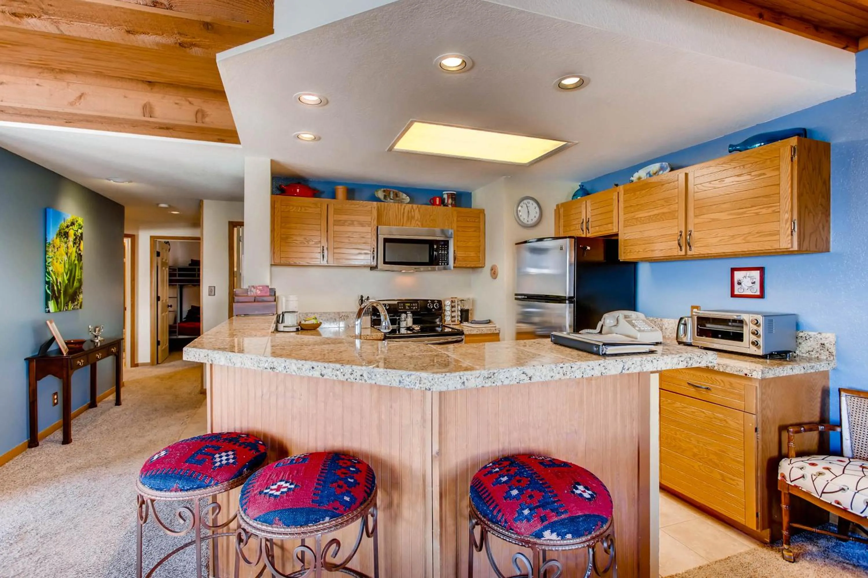 Kitchen or kitchenette in The Plaza Condominiums by Crested Butte Mountain Resort