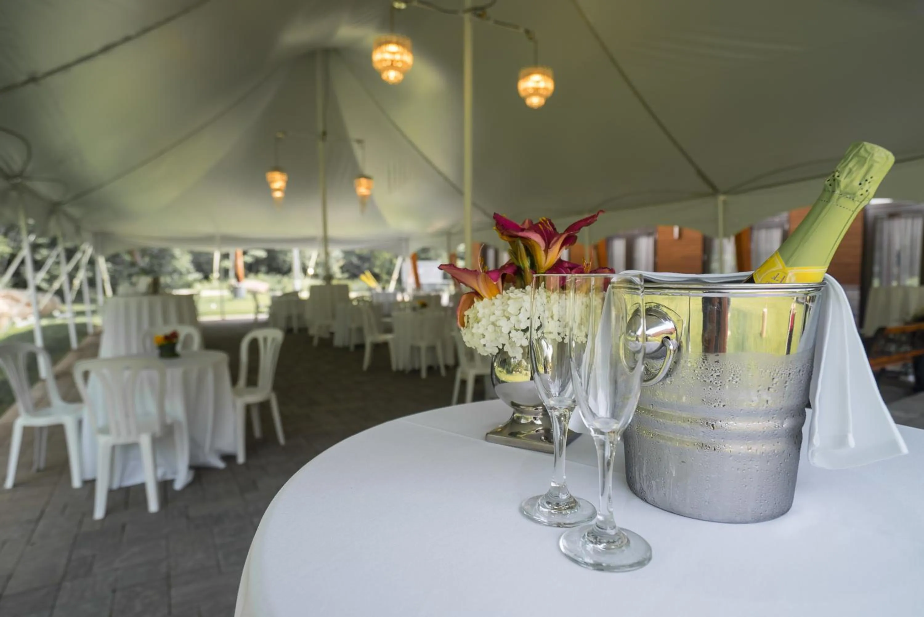 Patio in Auberge des Gallant