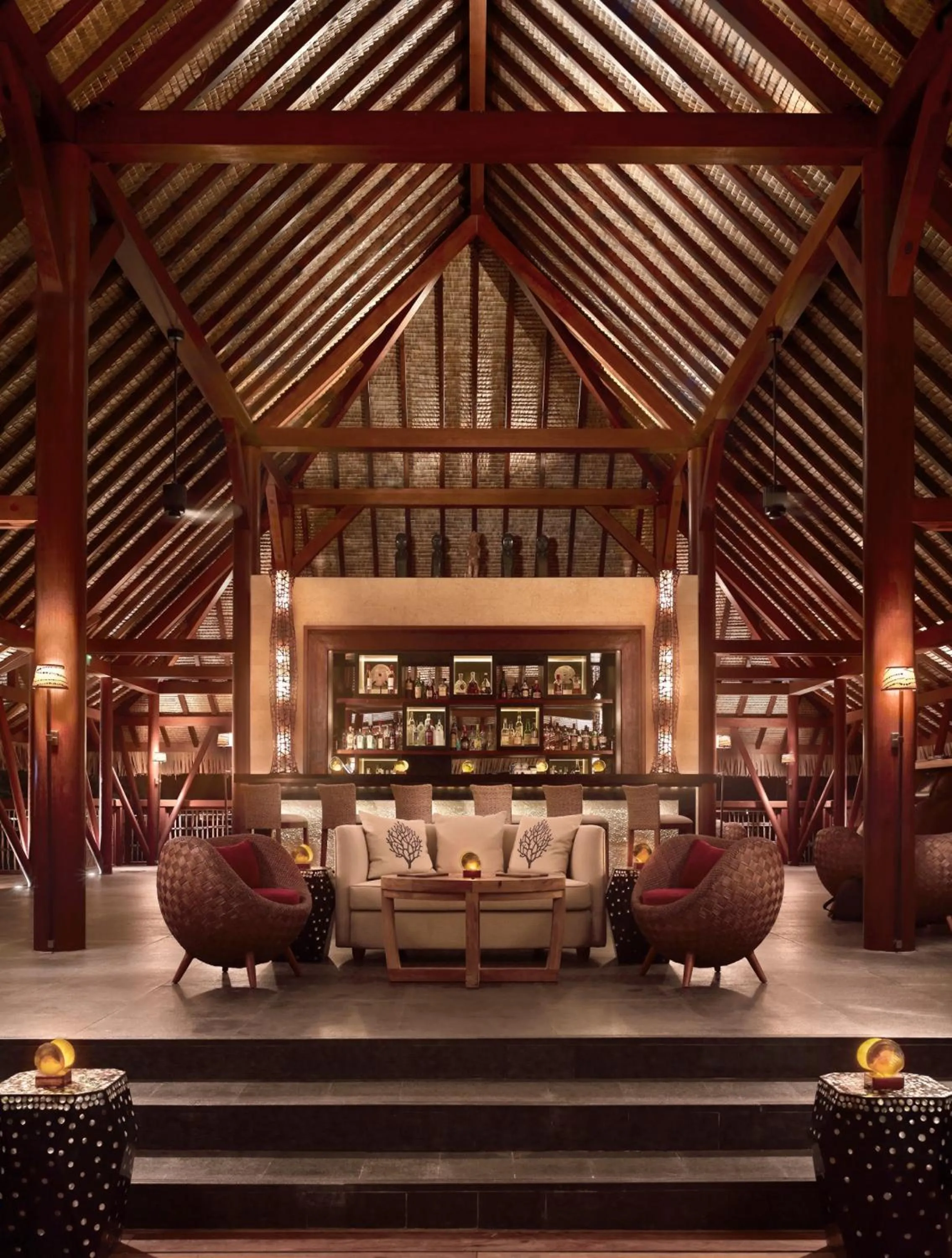 Lobby or reception in Four Seasons Resort Bora Bora