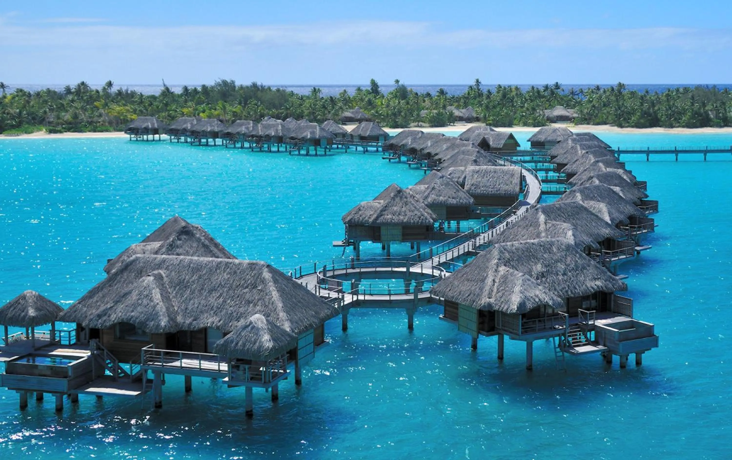 Property building in Four Seasons Resort Bora Bora