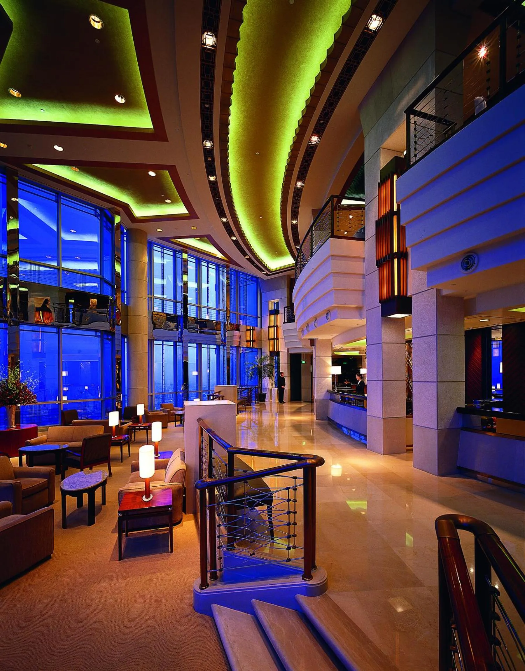 Lobby or reception in Grand Hyatt Shanghai
