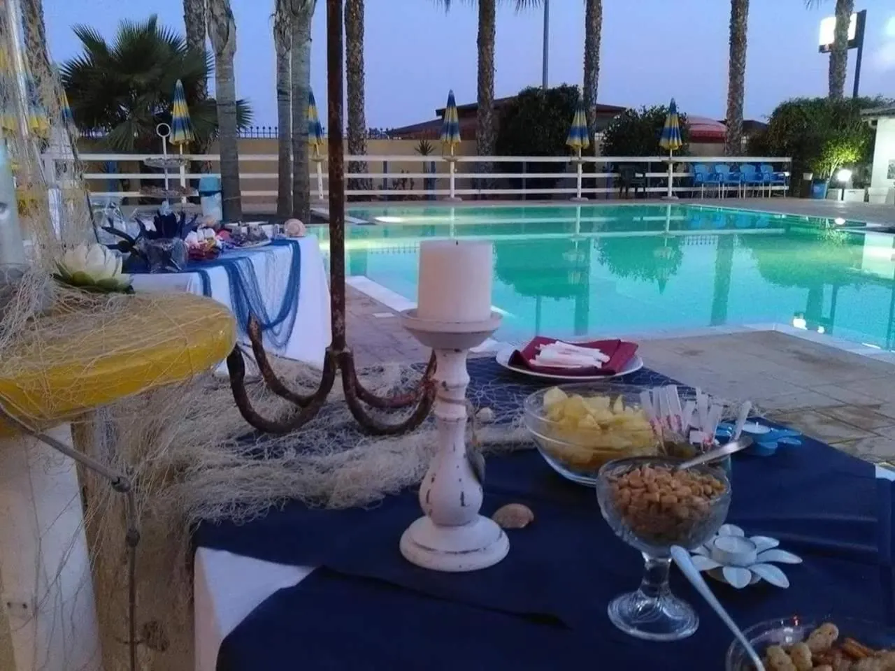 Swimming pool in Andrea Case Vacanze L'Ancora