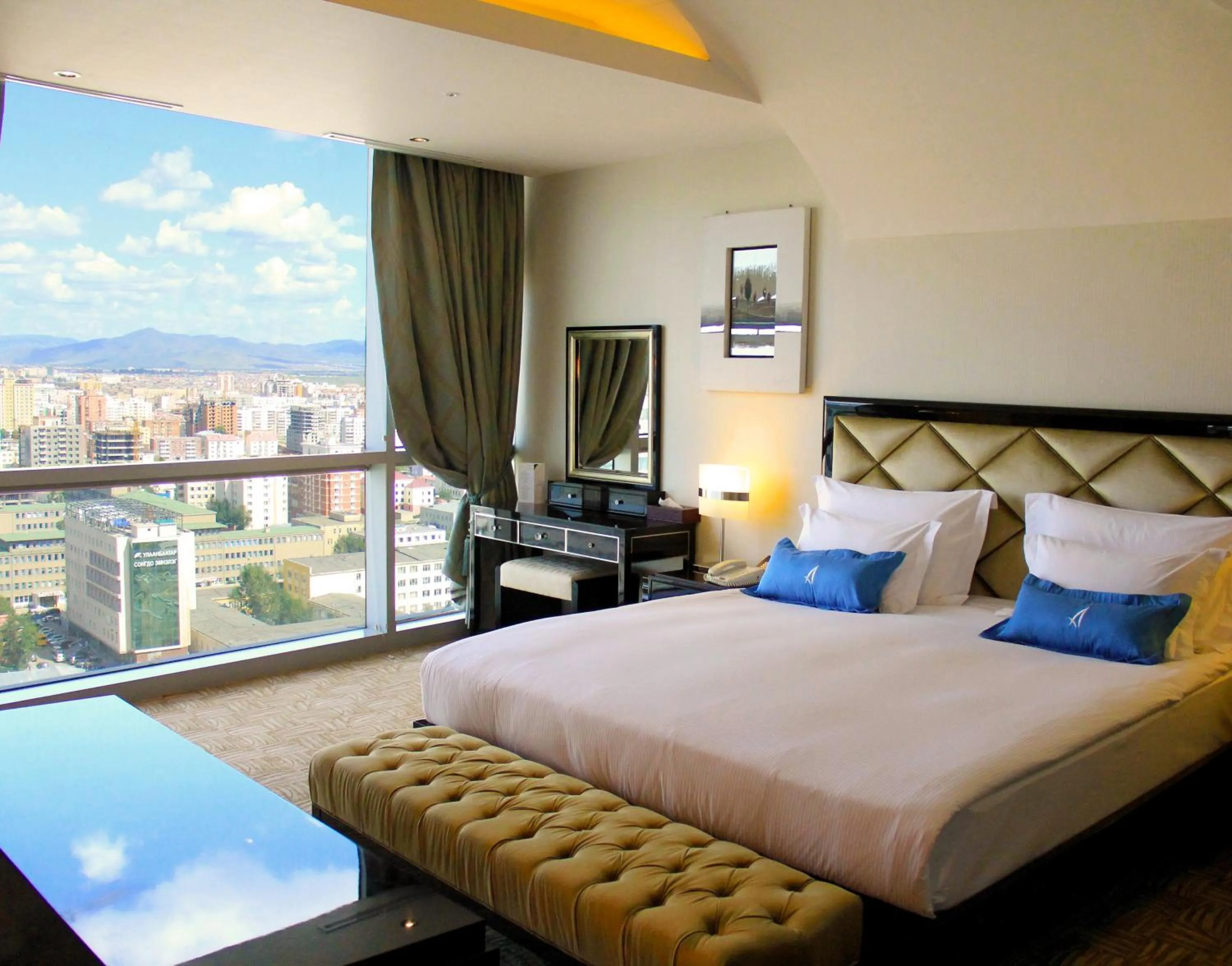 Photo of the whole room, Bed in The Blue Sky Hotel and Tower