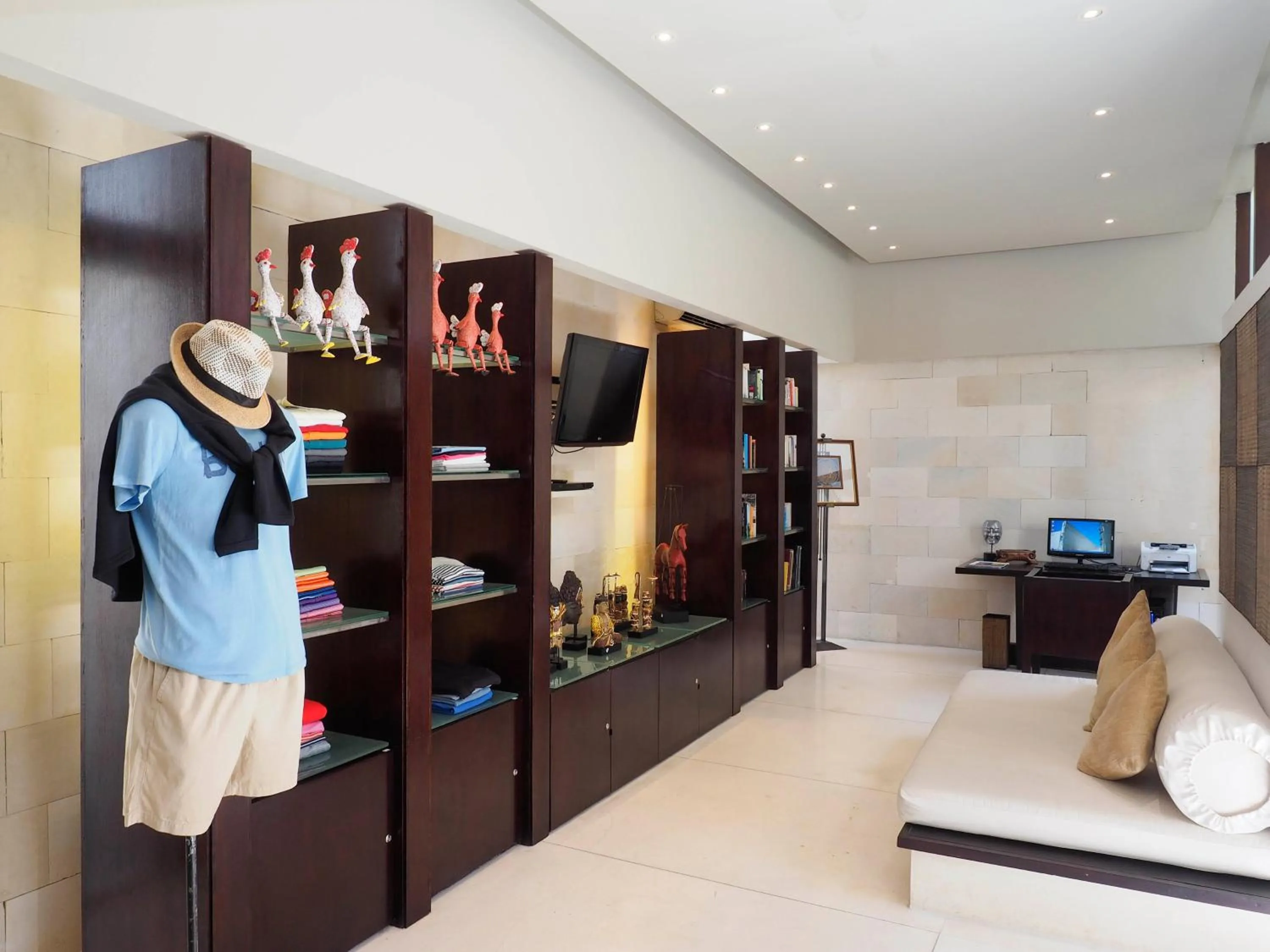 Library, Bed in The Bale Nusa Dua by LifestyleRetreats