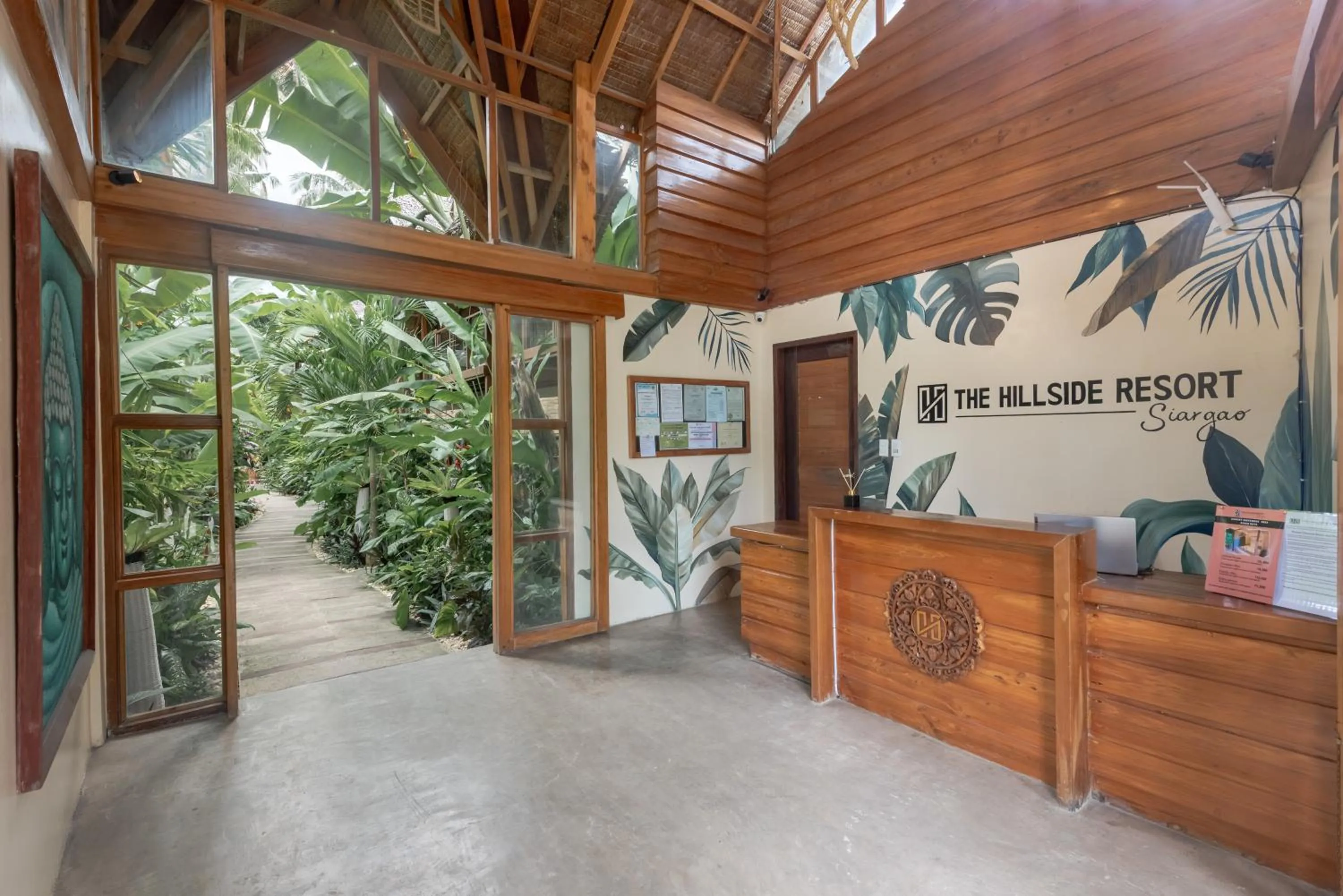 Property building in The Hillside Resort Siargao