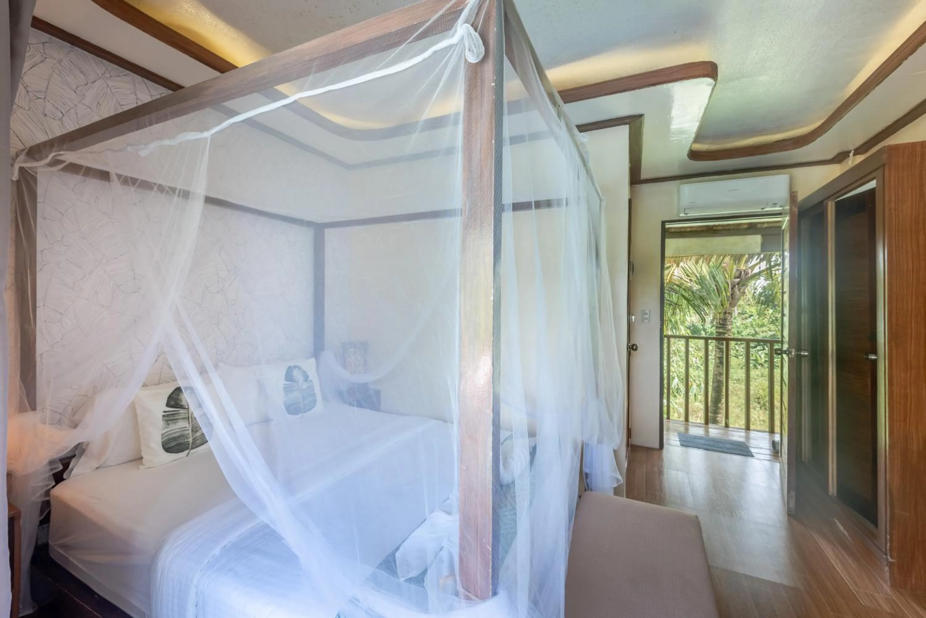 Bed in The Hillside Resort Siargao