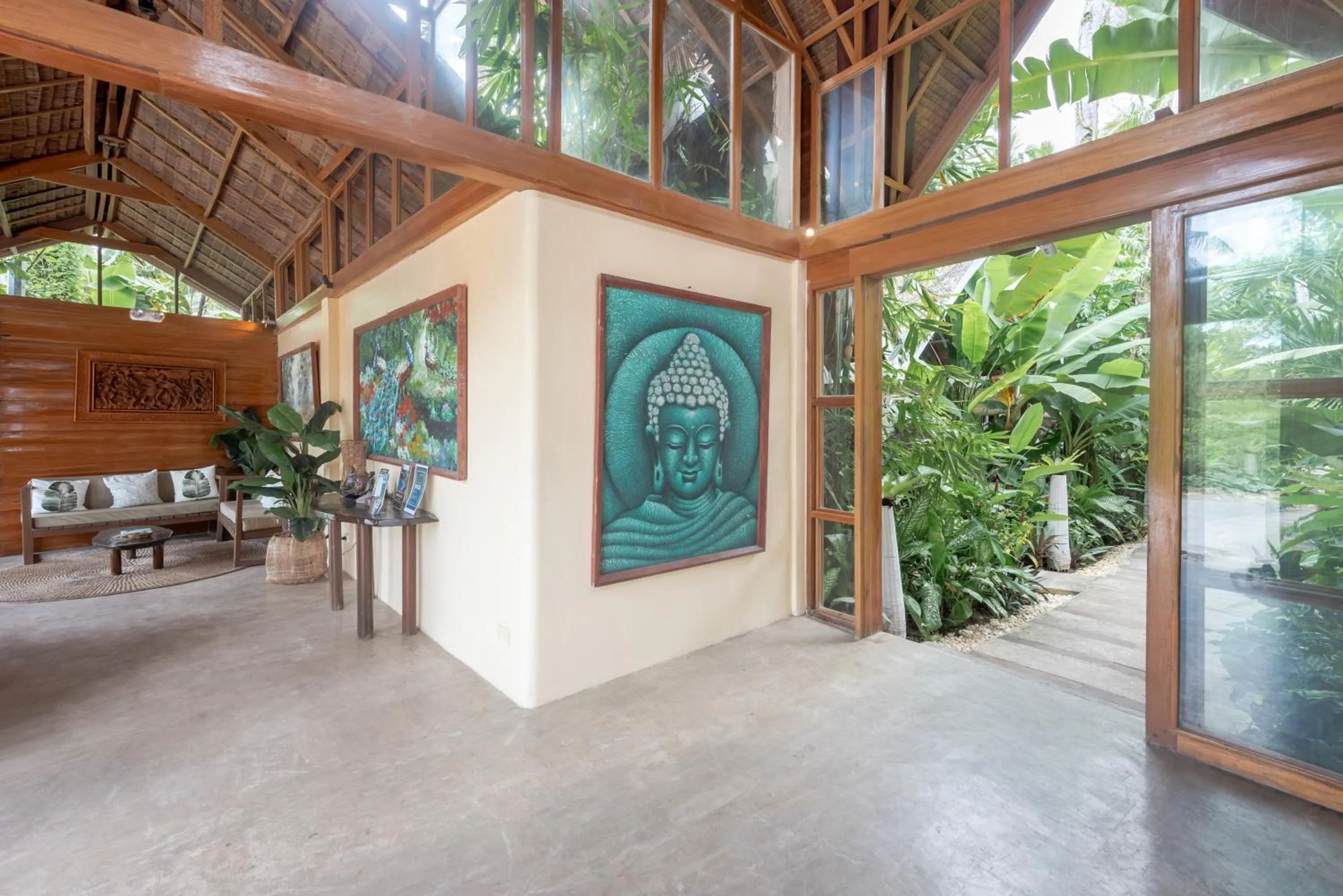 Facade/entrance in The Hillside Resort Siargao