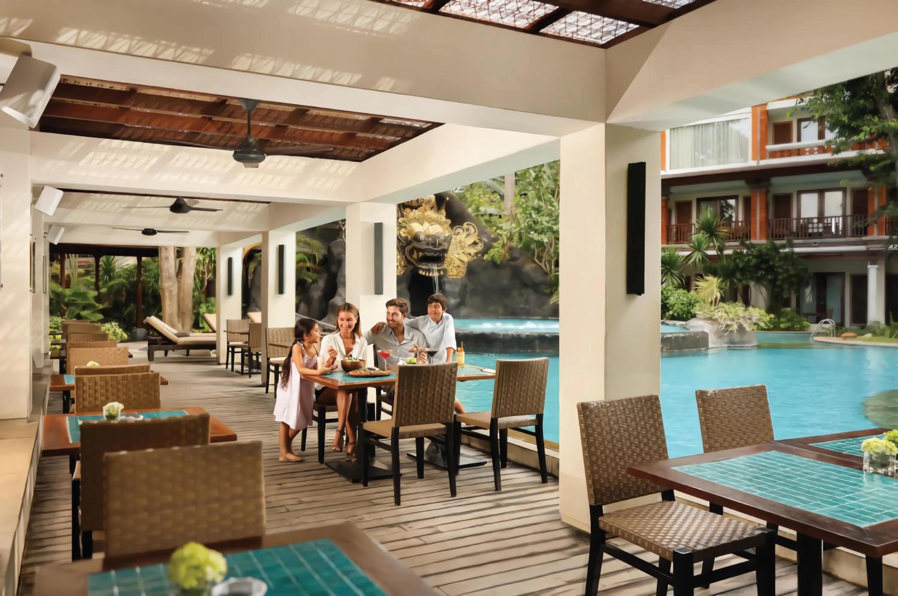 Lounge or bar in Padma Resort Legian