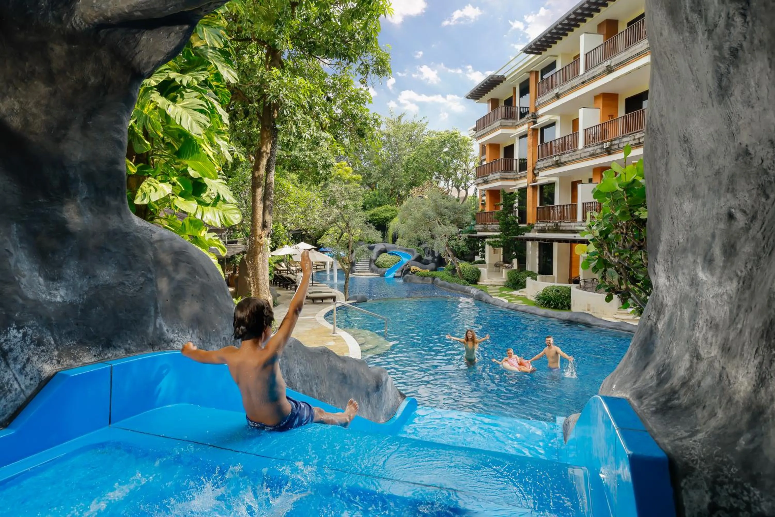 Swimming pool in Padma Resort Legian
