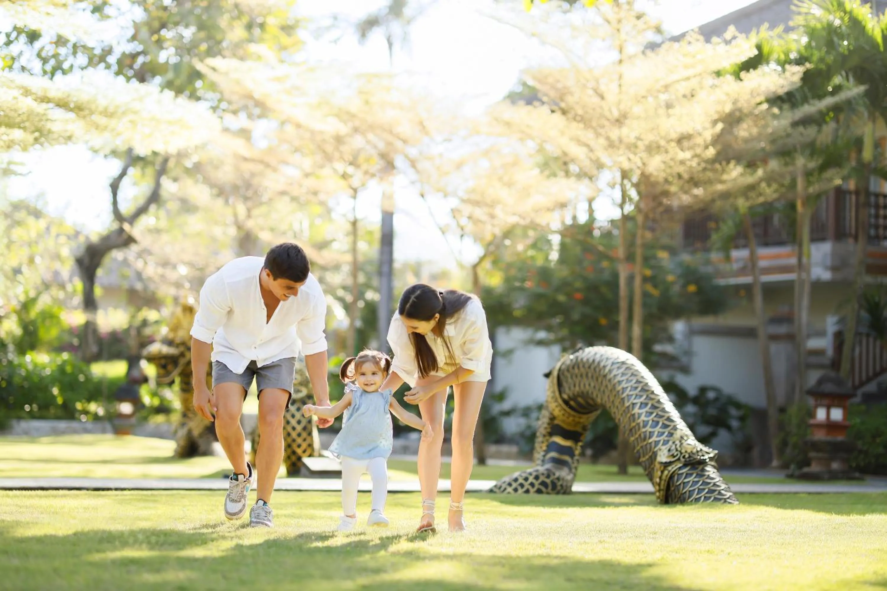 Garden in Padma Resort Legian