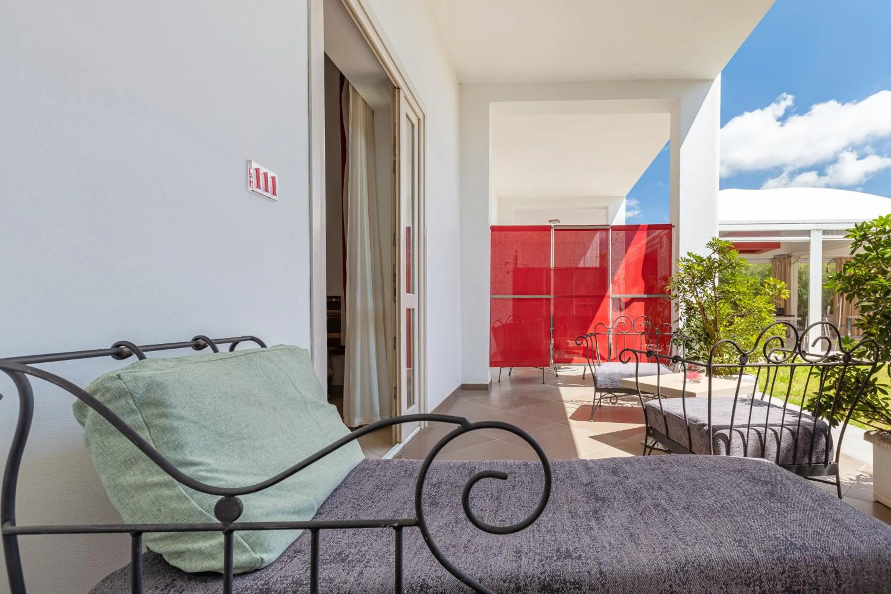 Patio in diVino Hotel