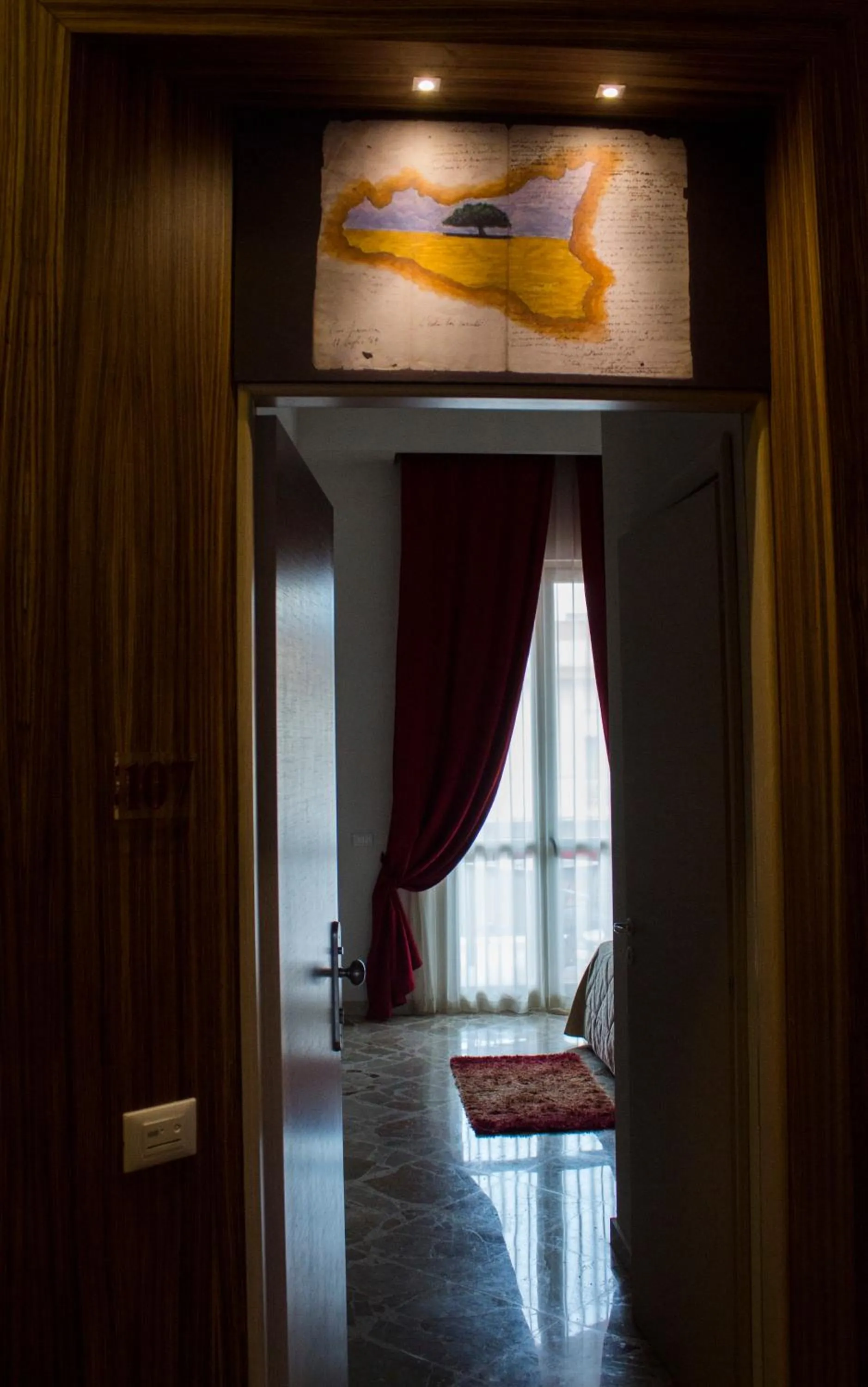 Bedroom in diVino Hotel