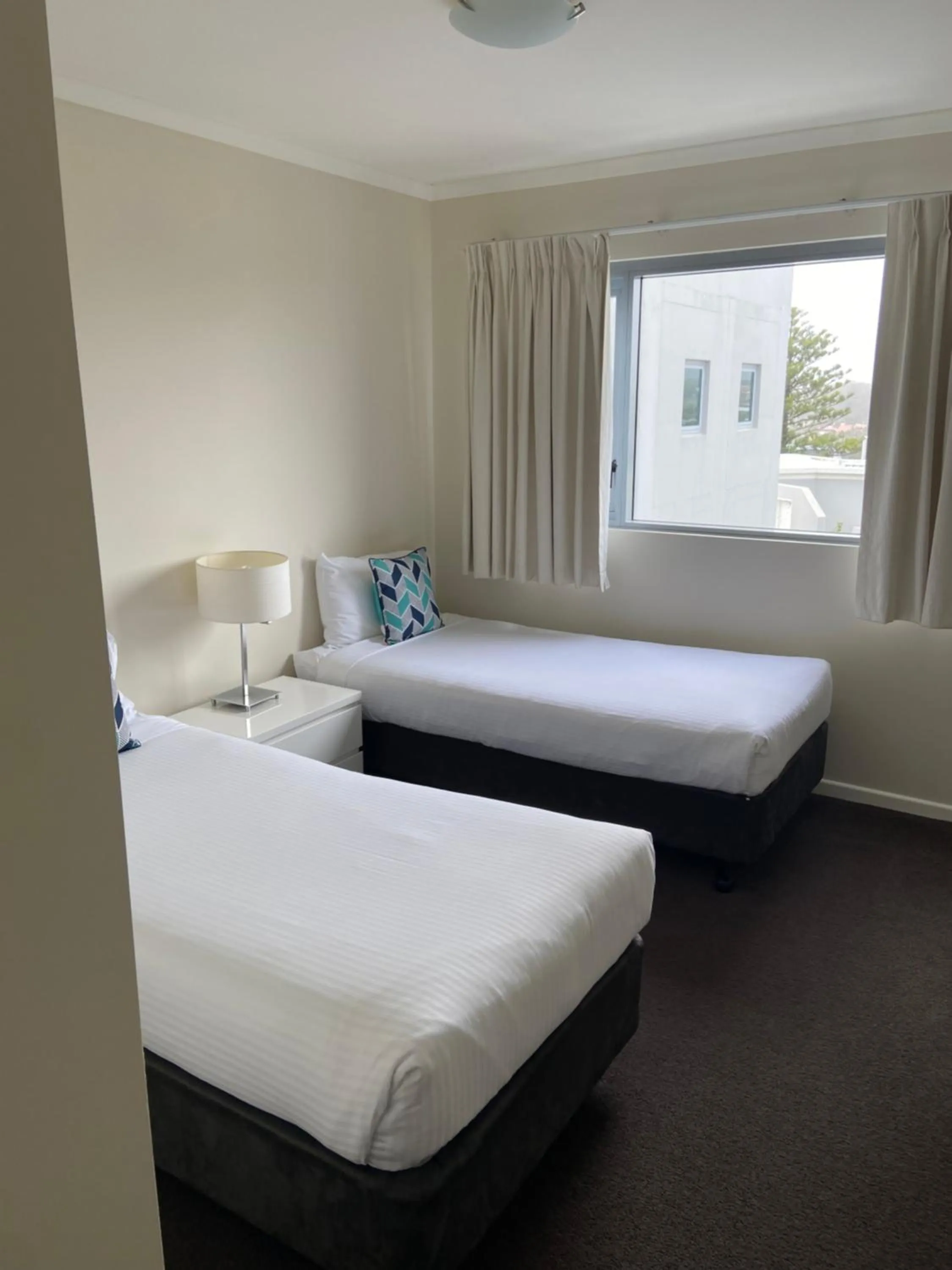 Bed in Ki-ea Apartments