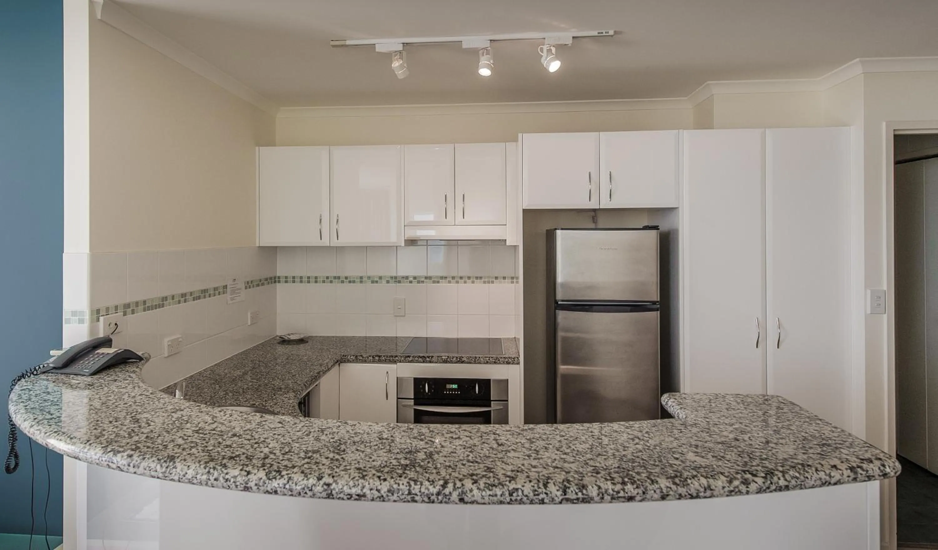 Kitchen or kitchenette in Ki-ea Apartments