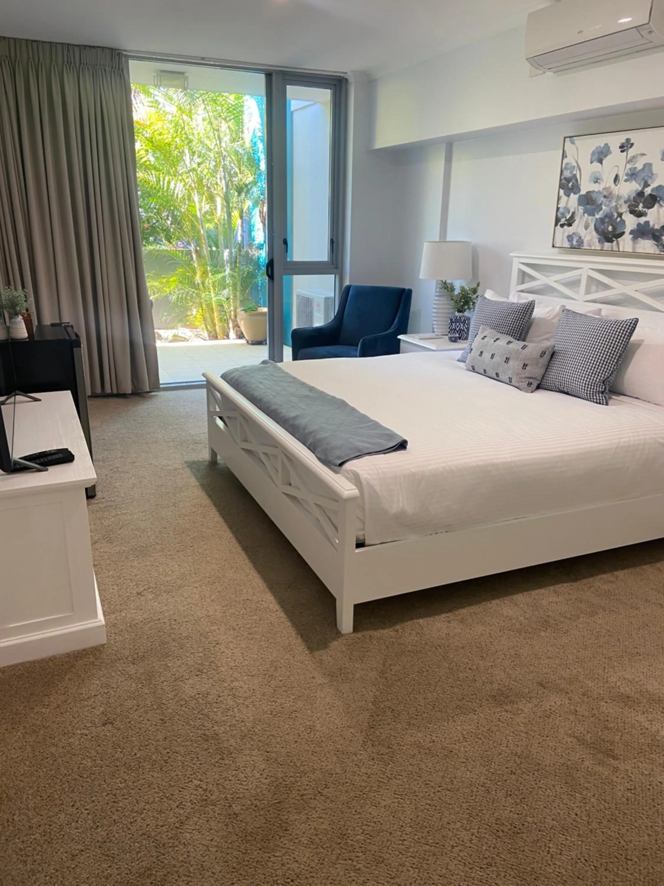 Bed in Ki-ea Apartments