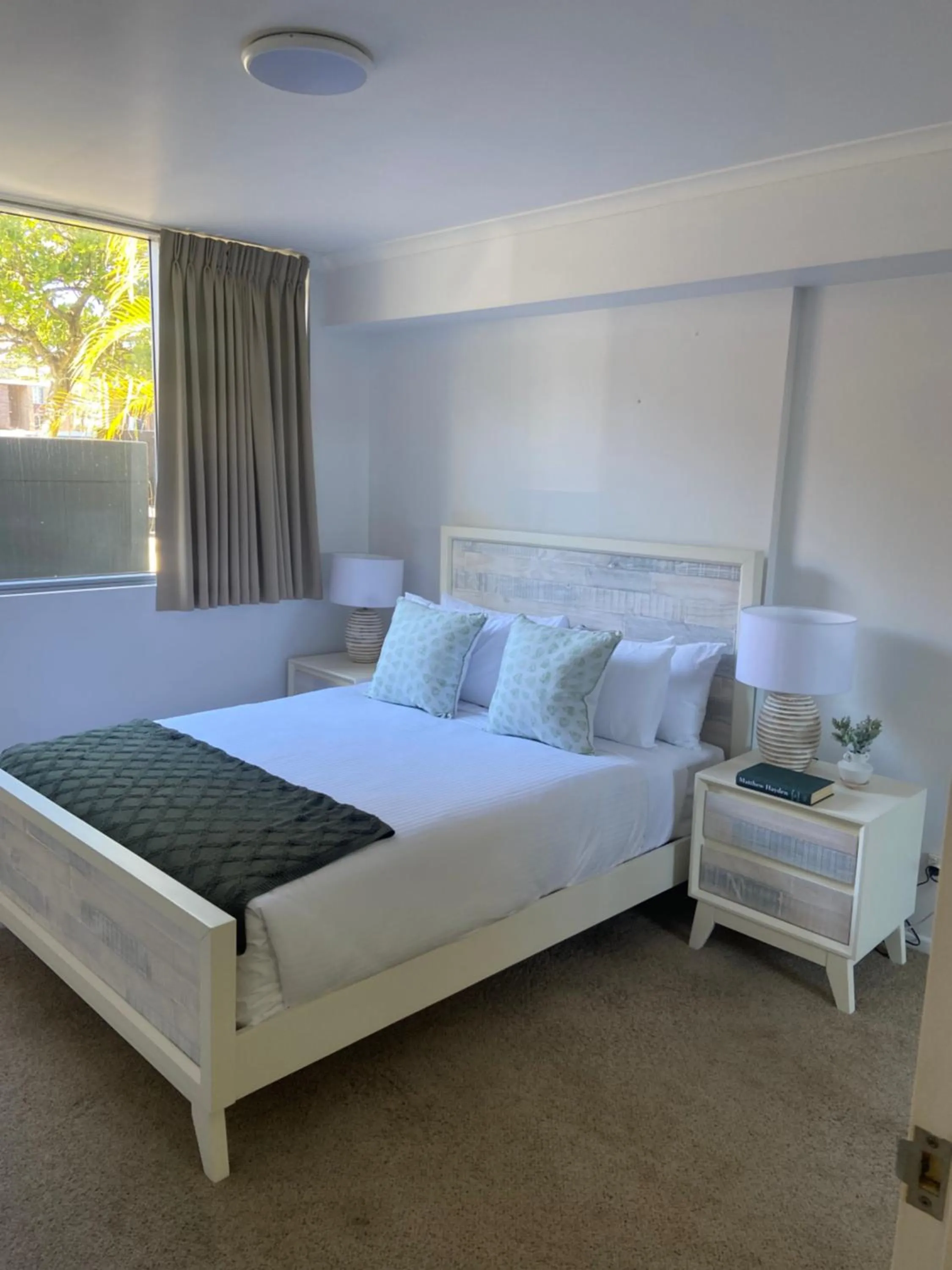 Bed in Ki-ea Apartments