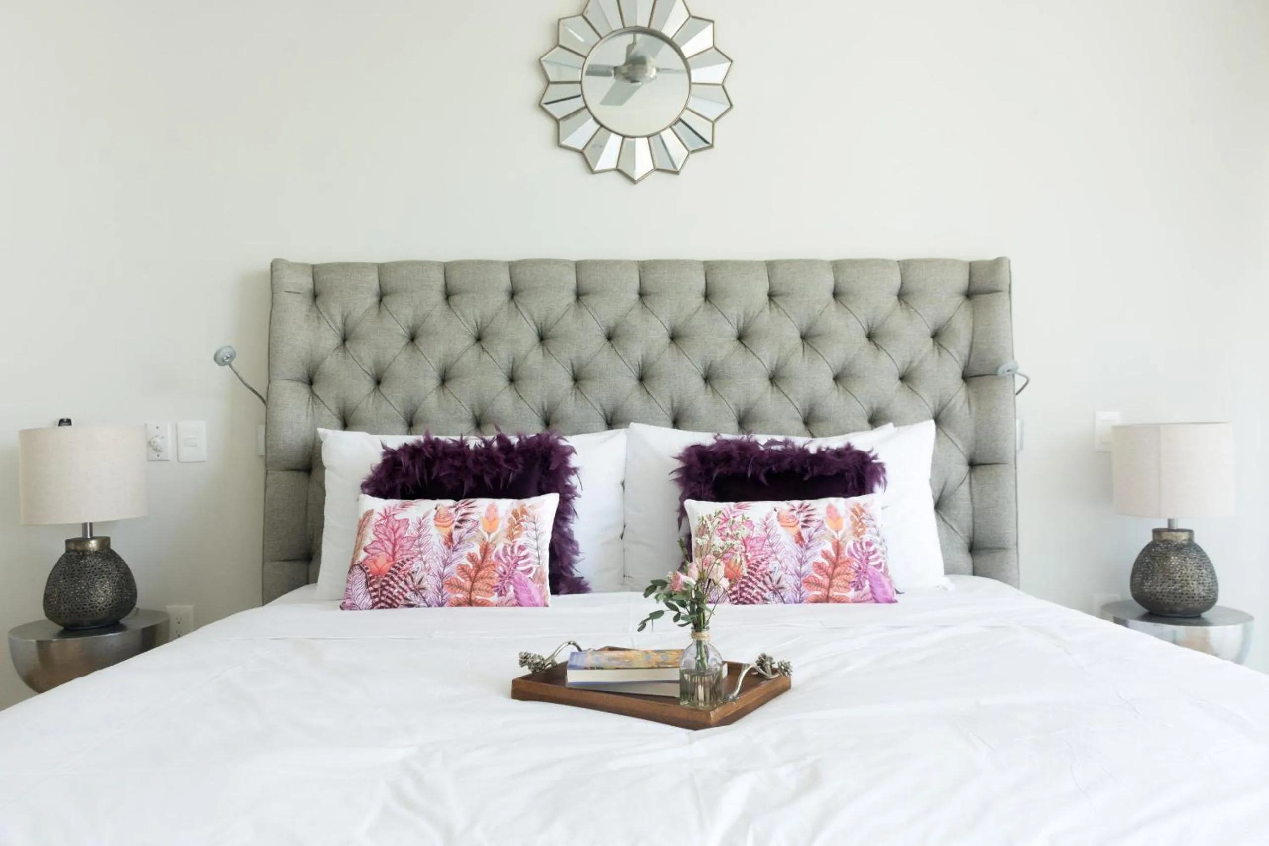 Bed in Tropic Playa Apartments