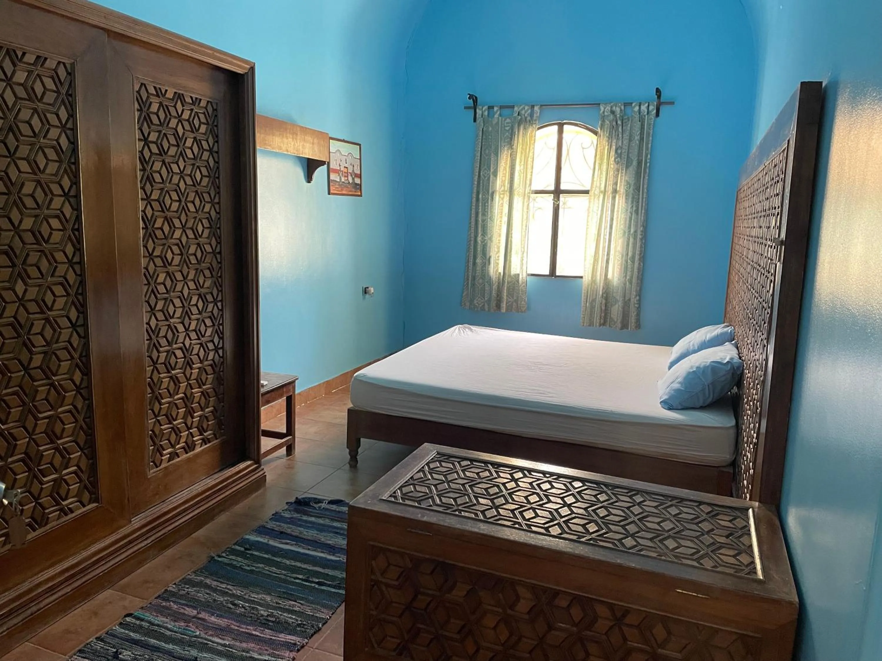 Bed in Nubian Holiday House Aswan