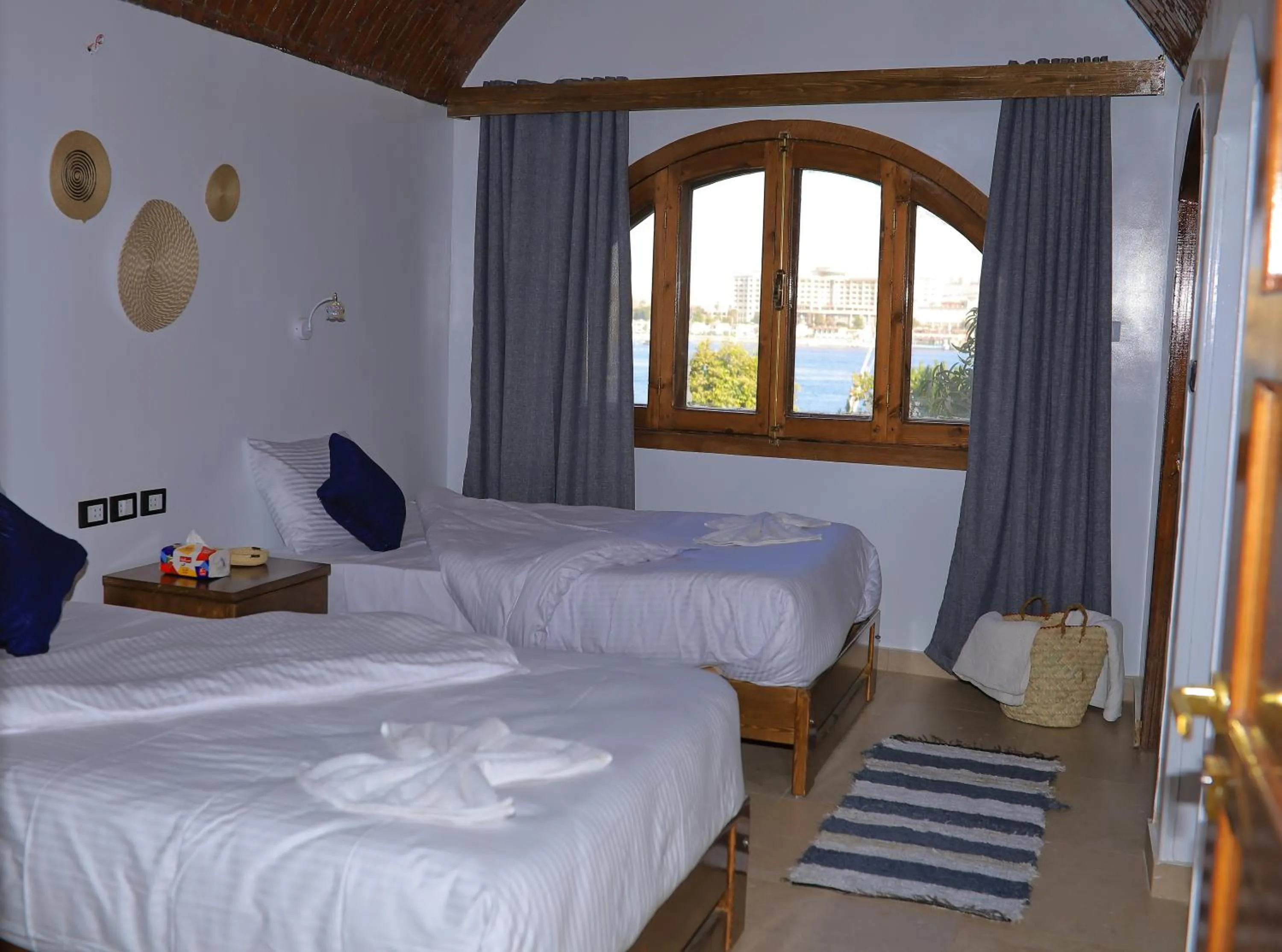 Bed in Nubian Holiday House Aswan