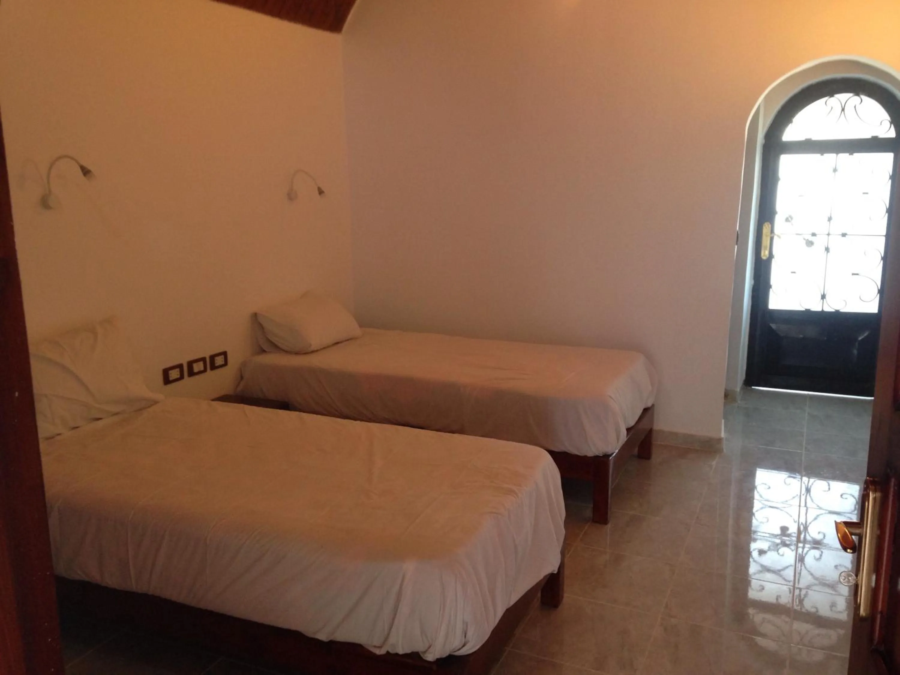 Bed in Nubian Holiday House Aswan