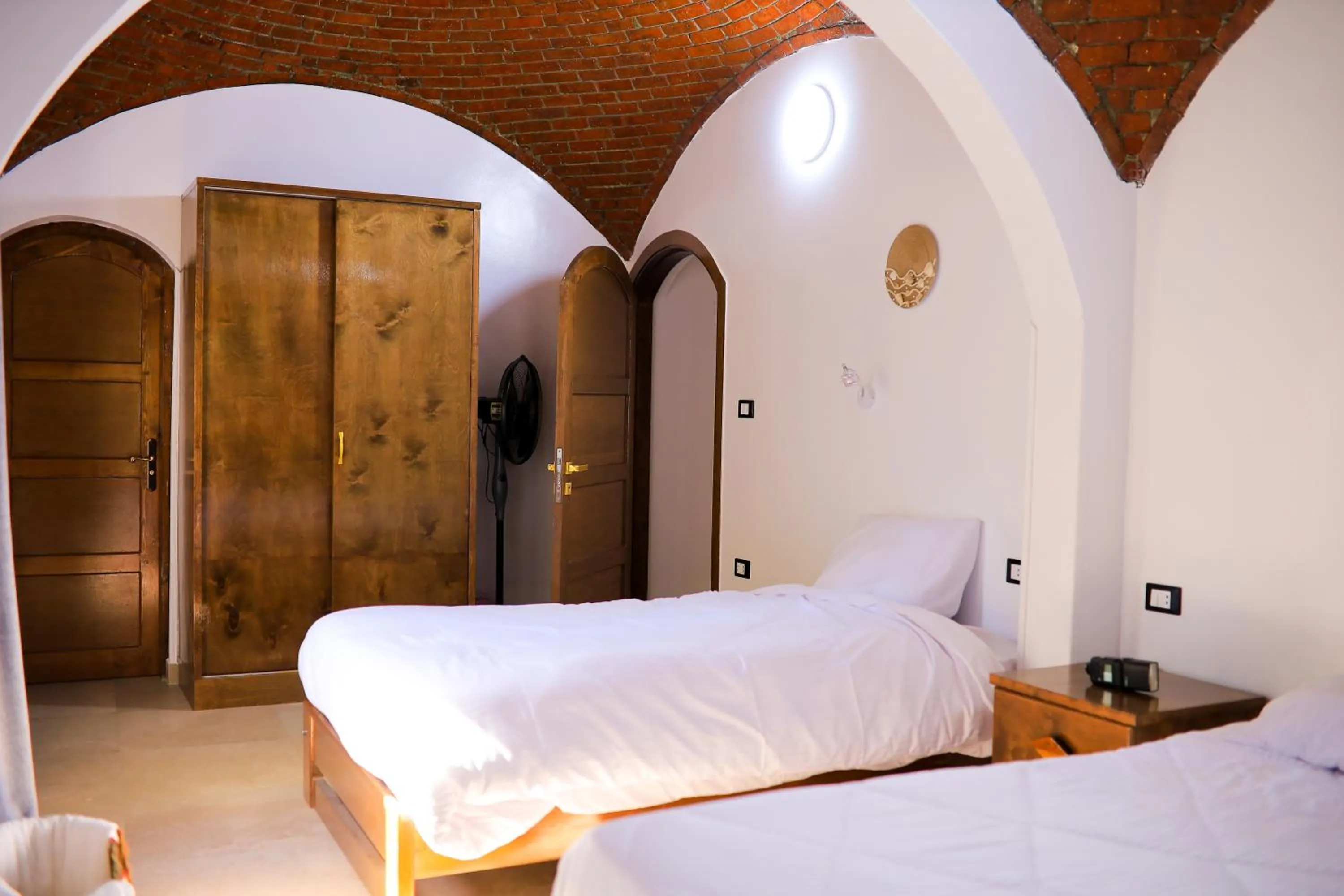 Bed in Nubian Holiday House Aswan