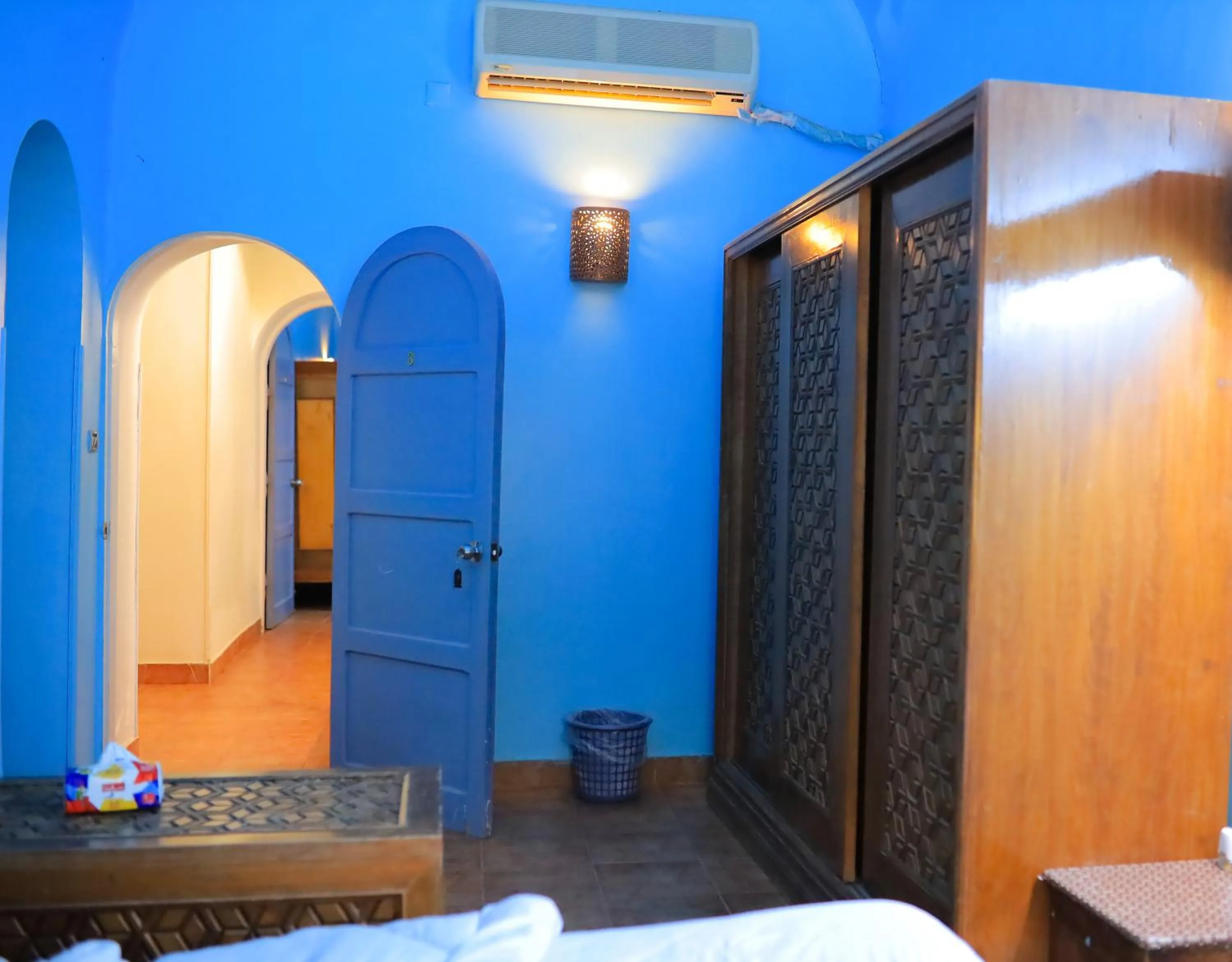 wardrobe, Bed in Nubian Holiday House Aswan