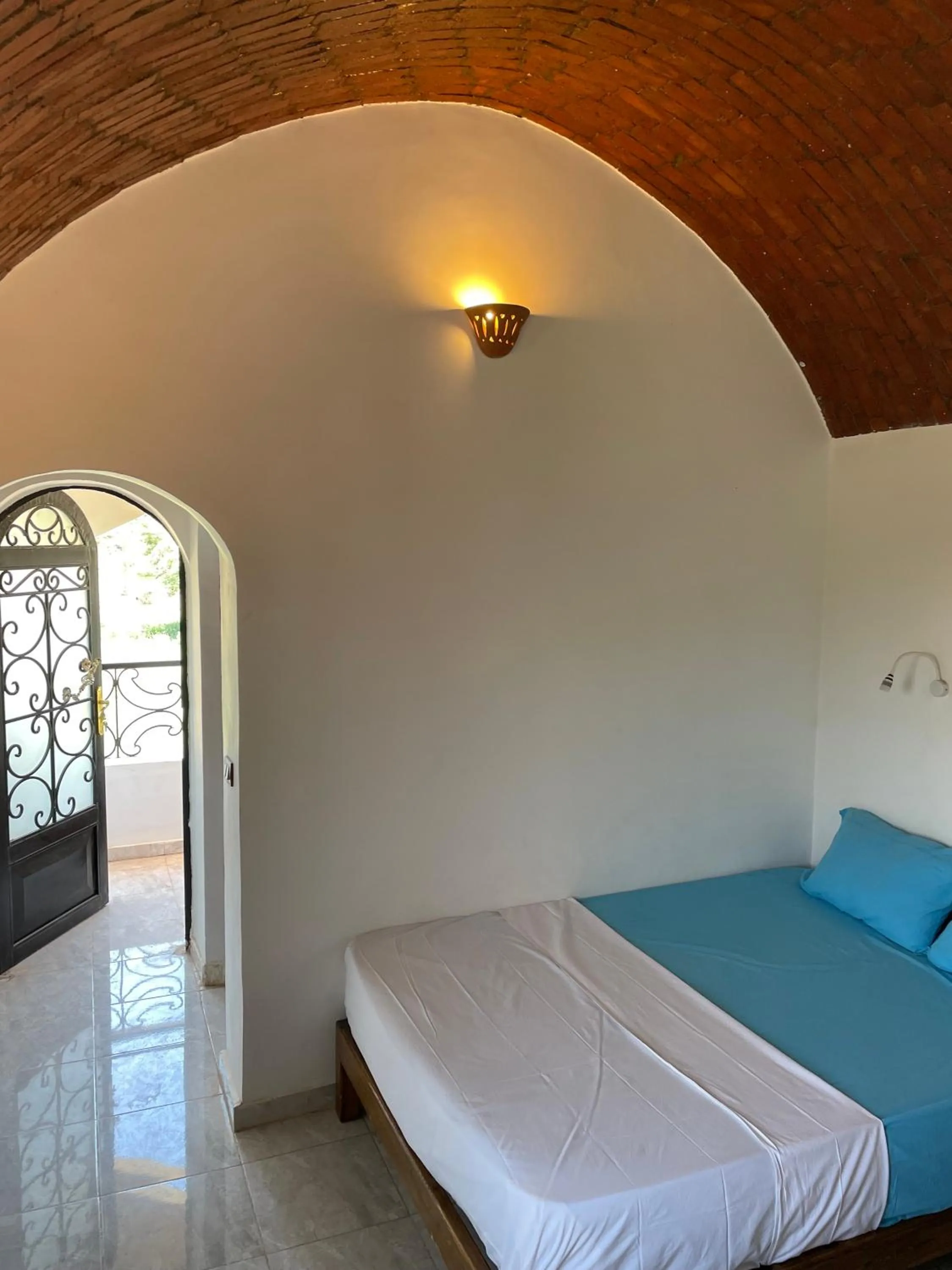 Bed in Nubian Holiday House Aswan