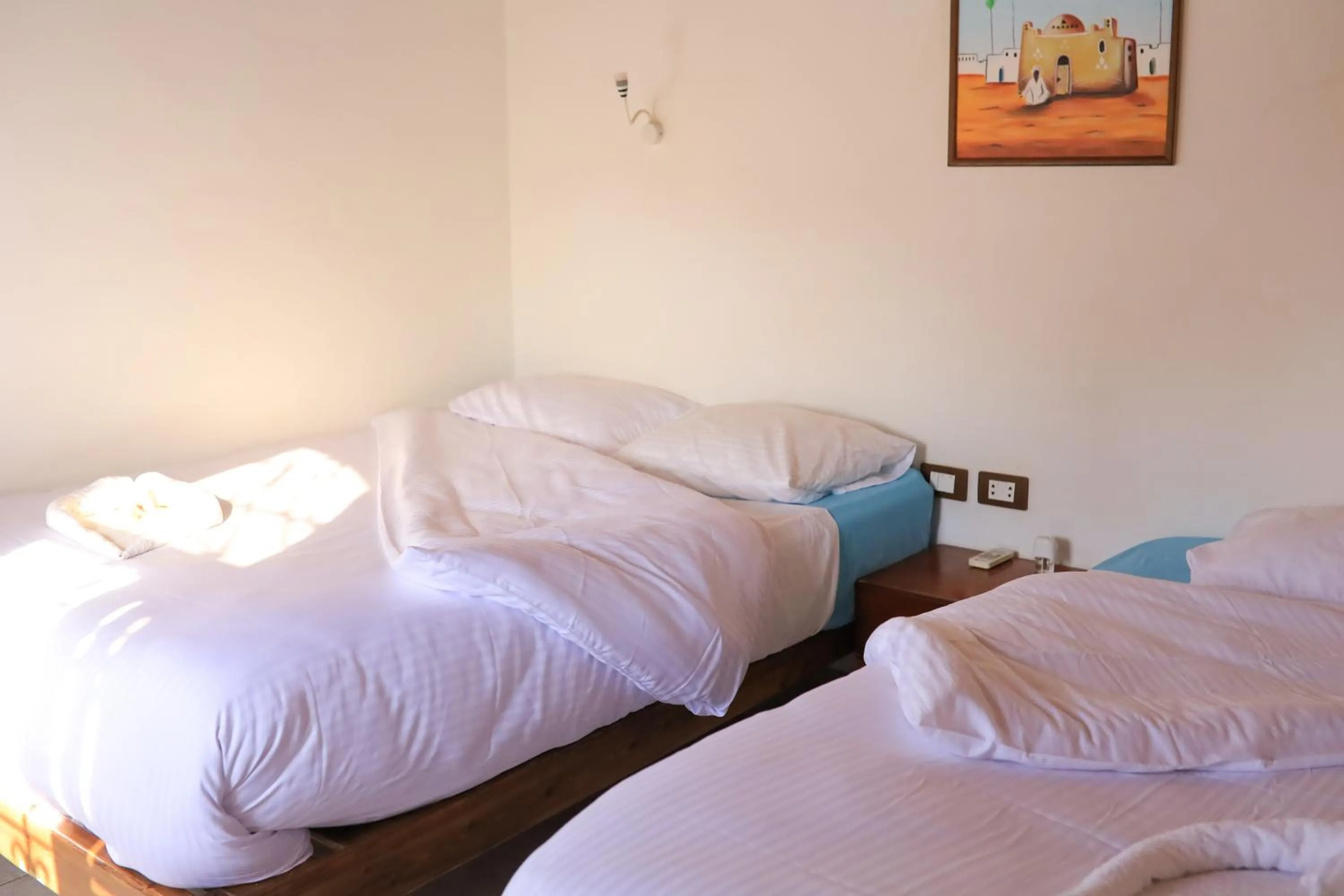 Bed in Nubian Holiday House Aswan