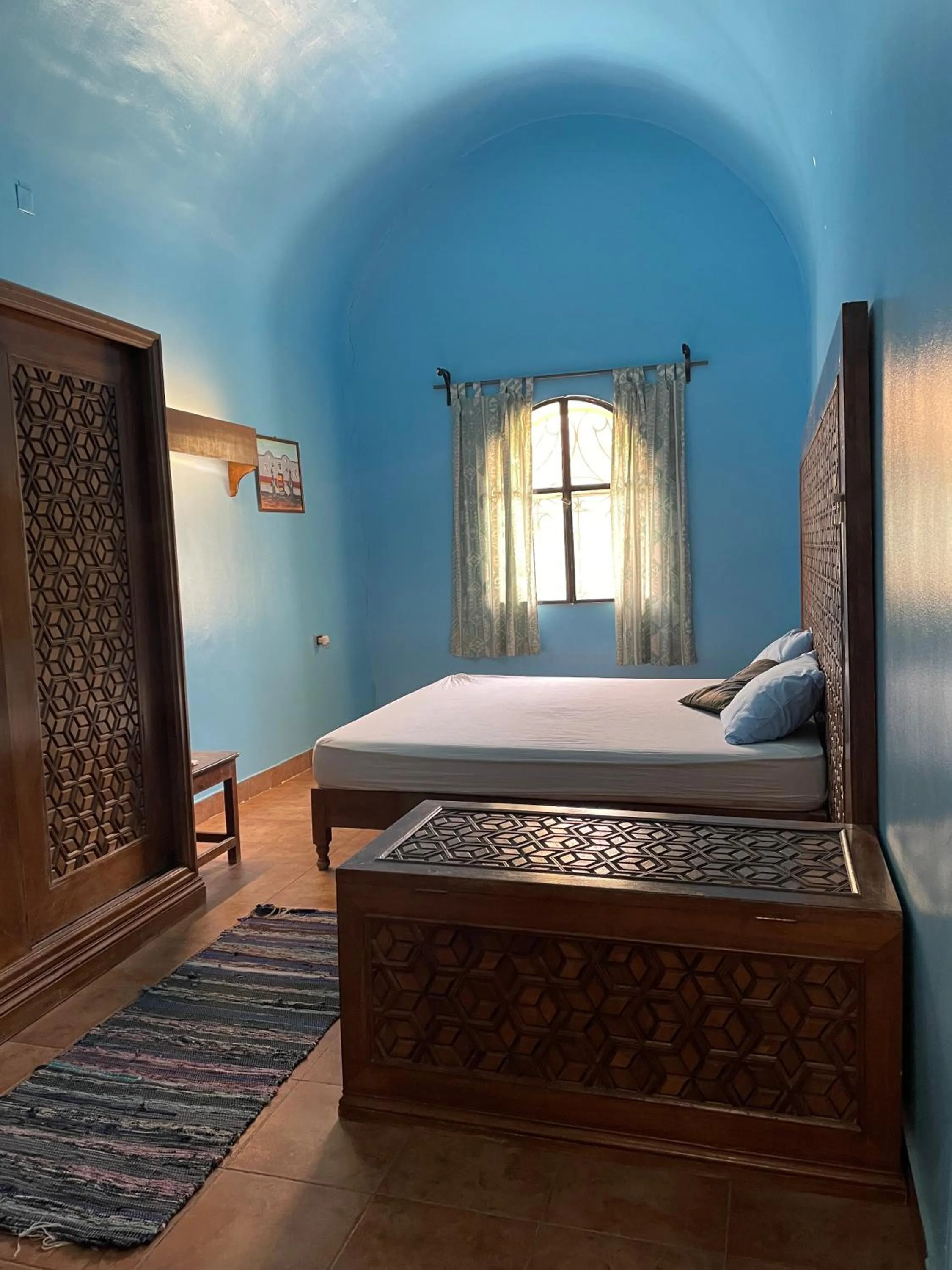 Bed in Nubian Holiday House Aswan