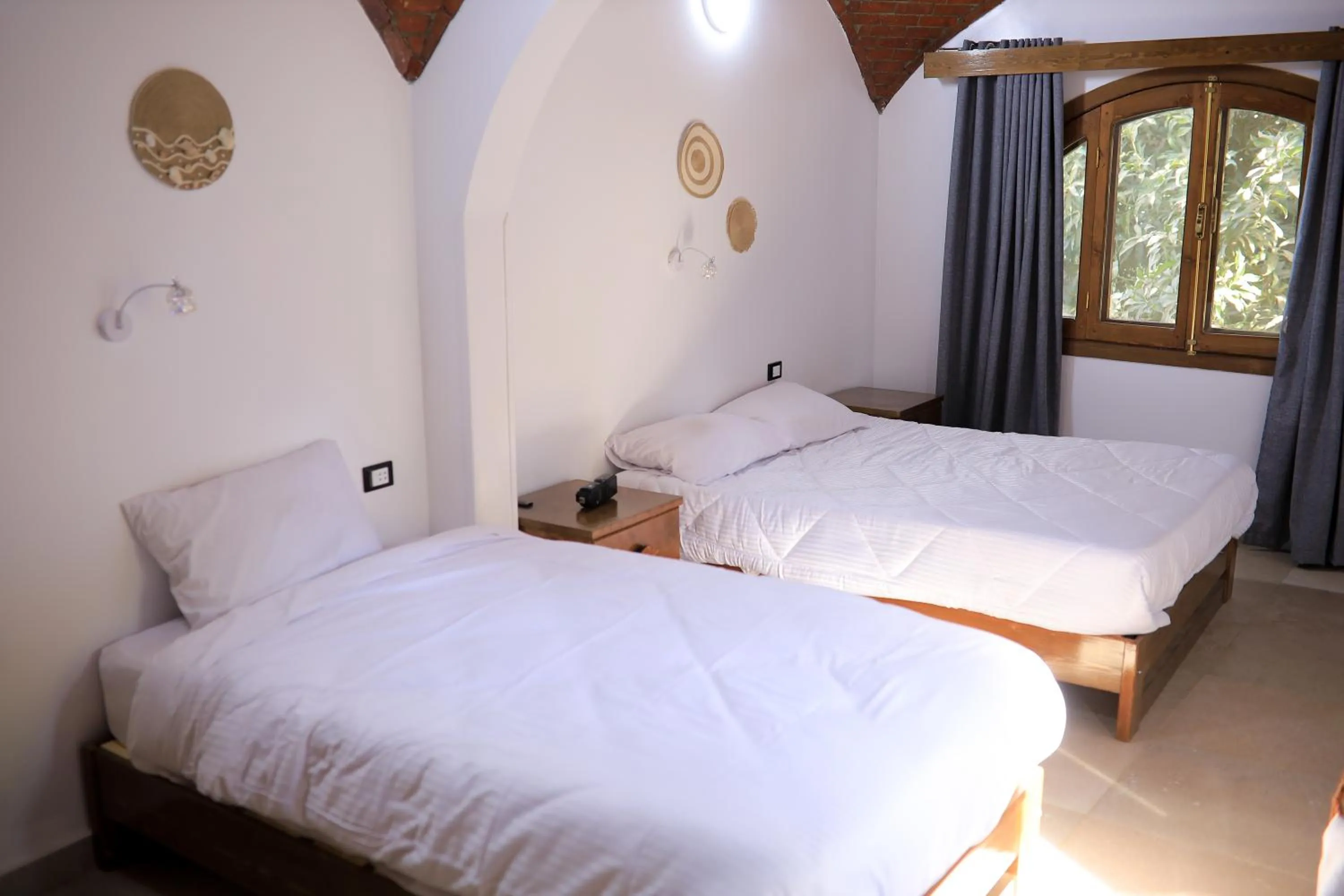 Bed in Nubian Holiday House Aswan