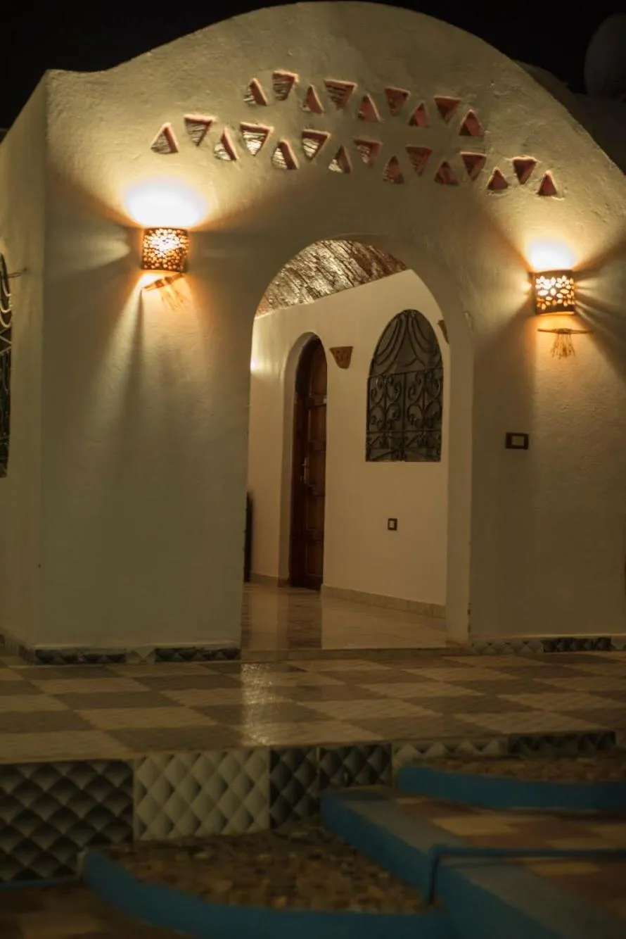 Decorative detail in Nubian Holiday House Aswan