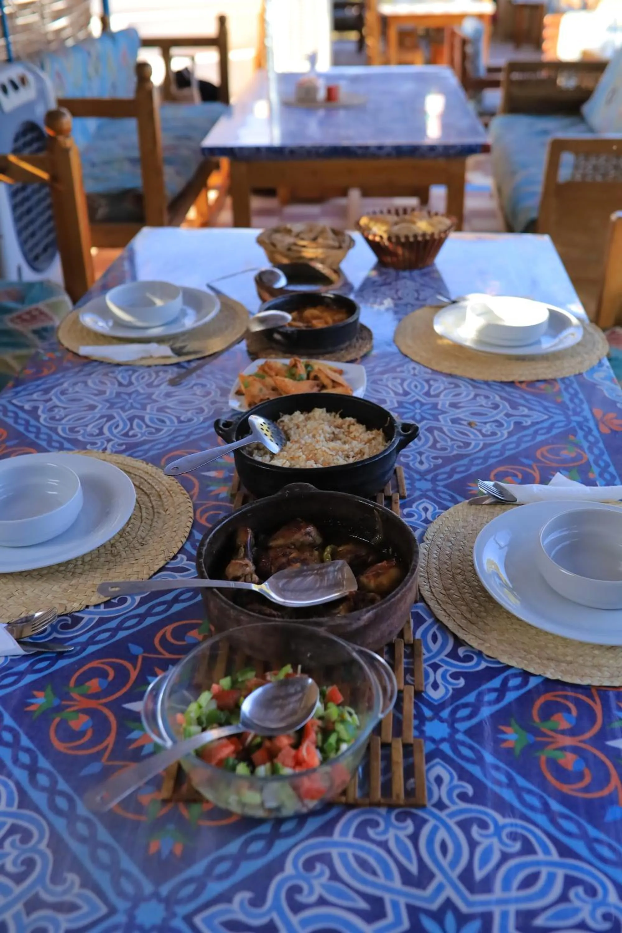 Restaurant/places to eat in Nubian Holiday House Aswan