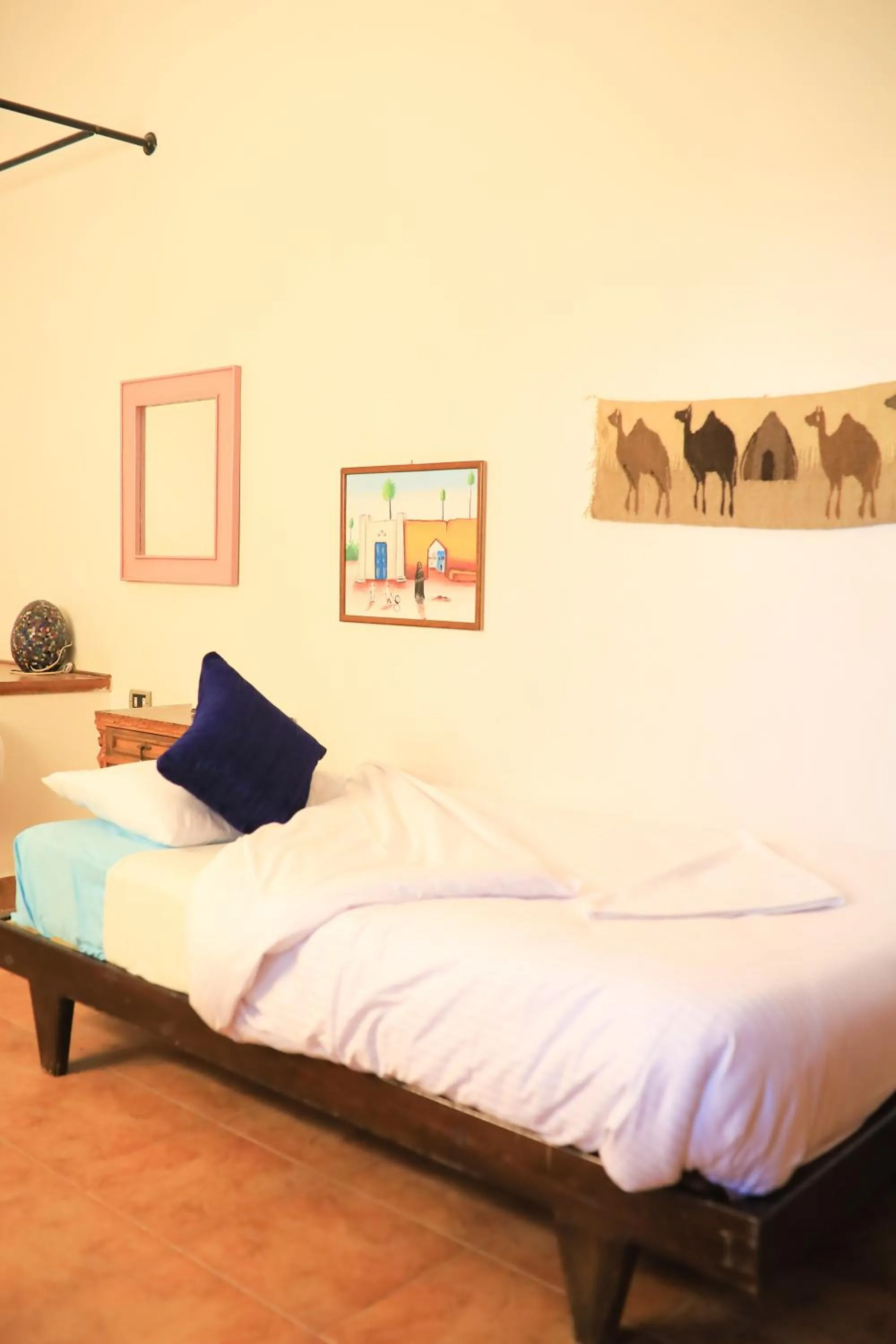 Bed in Nubian Holiday House Aswan