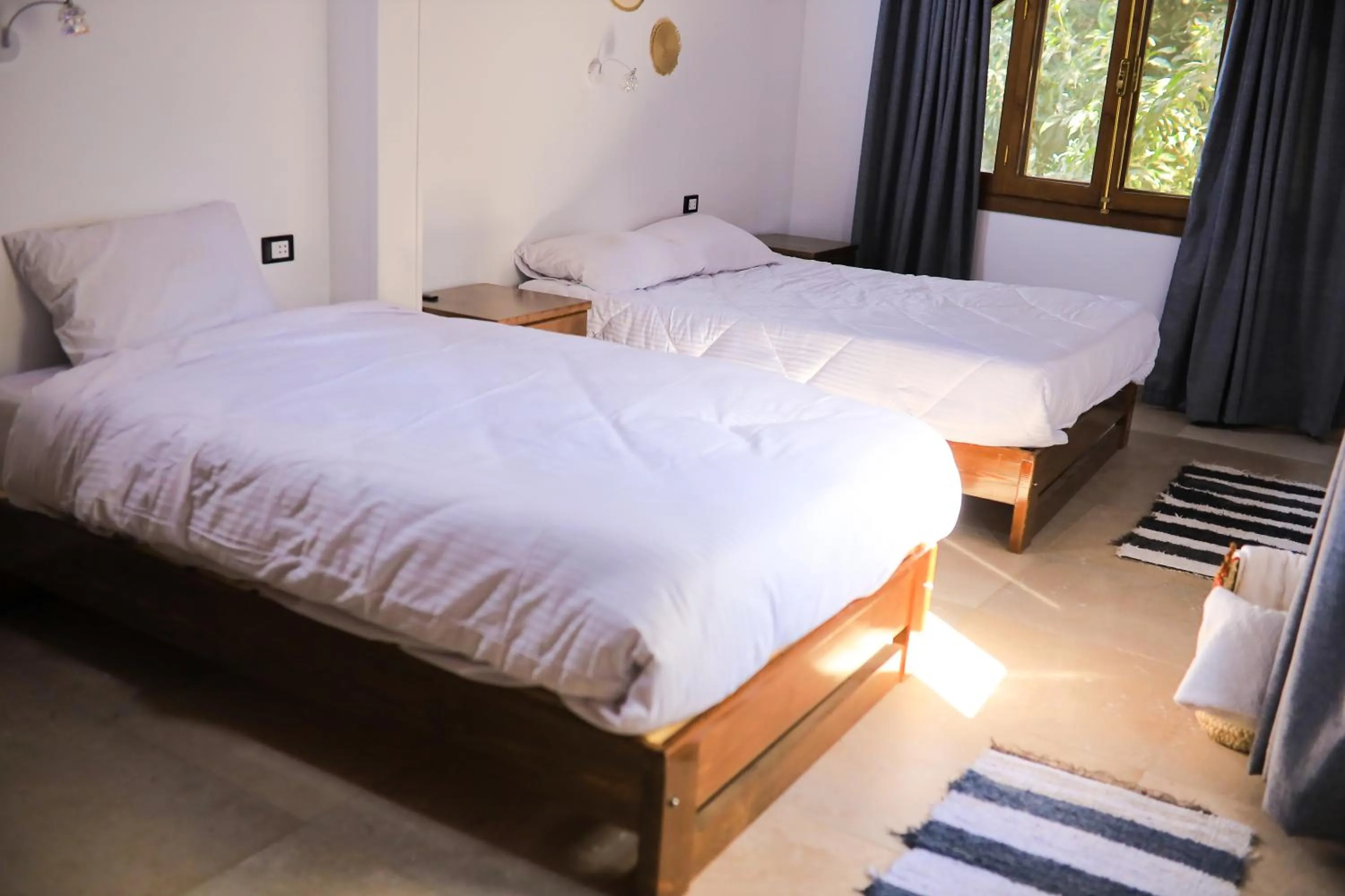 Bed in Nubian Holiday House Aswan