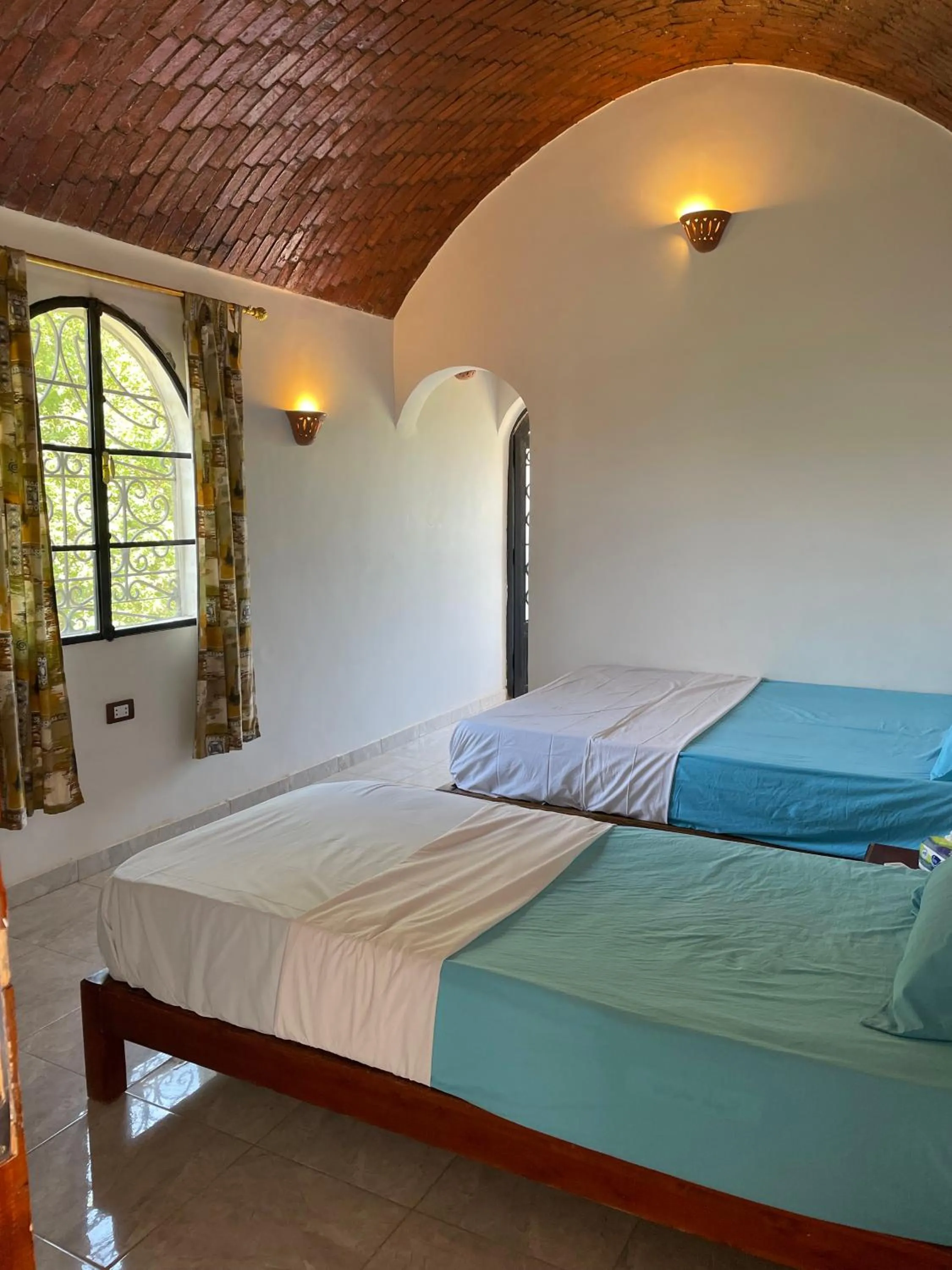 Bed in Nubian Holiday House Aswan