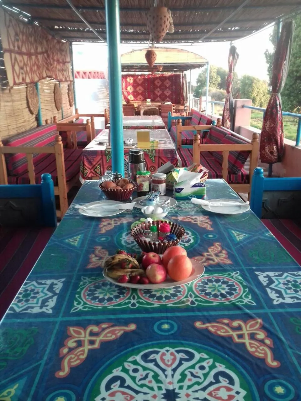 Breakfast in Nubian Holiday House Aswan