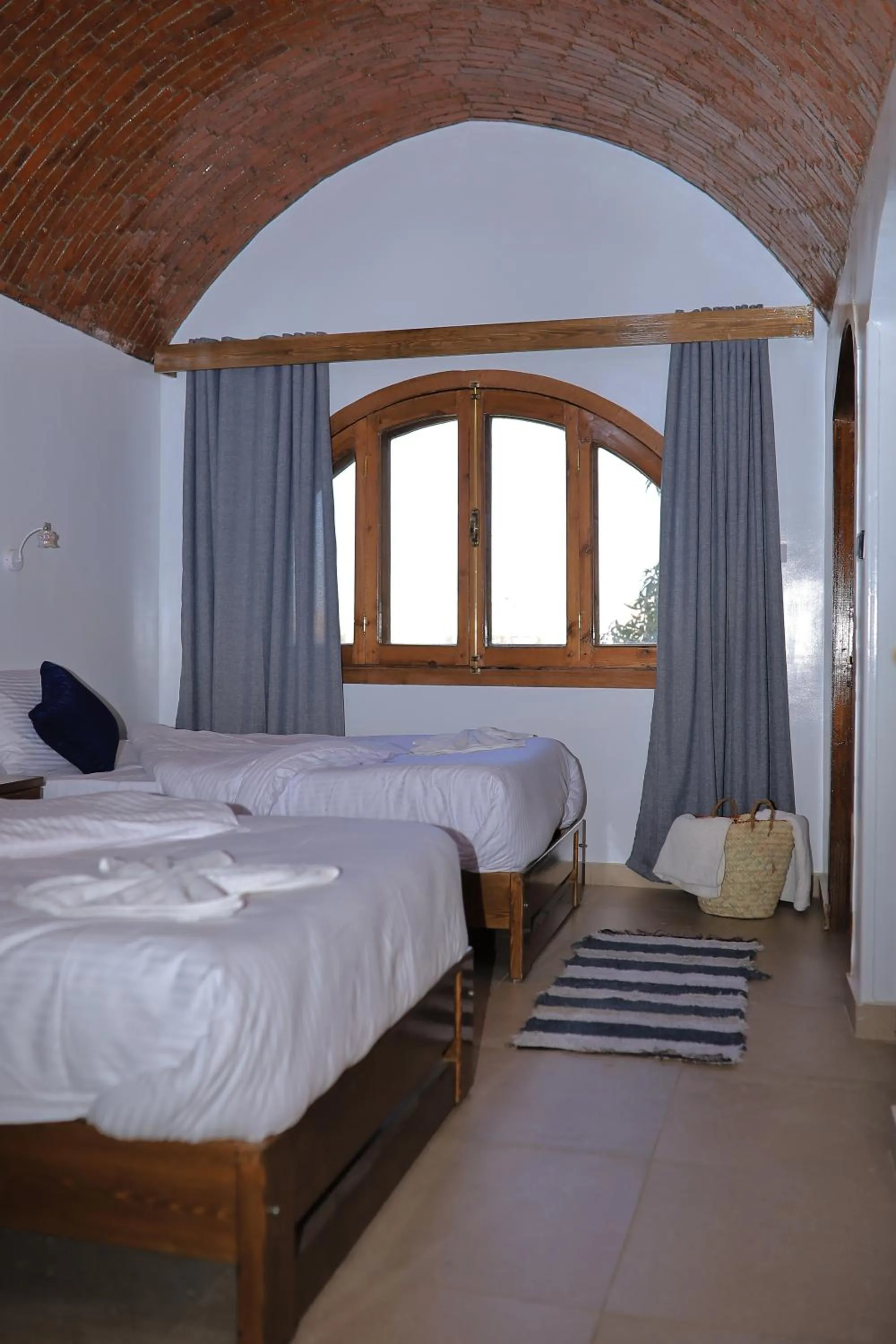 Bed in Nubian Holiday House Aswan