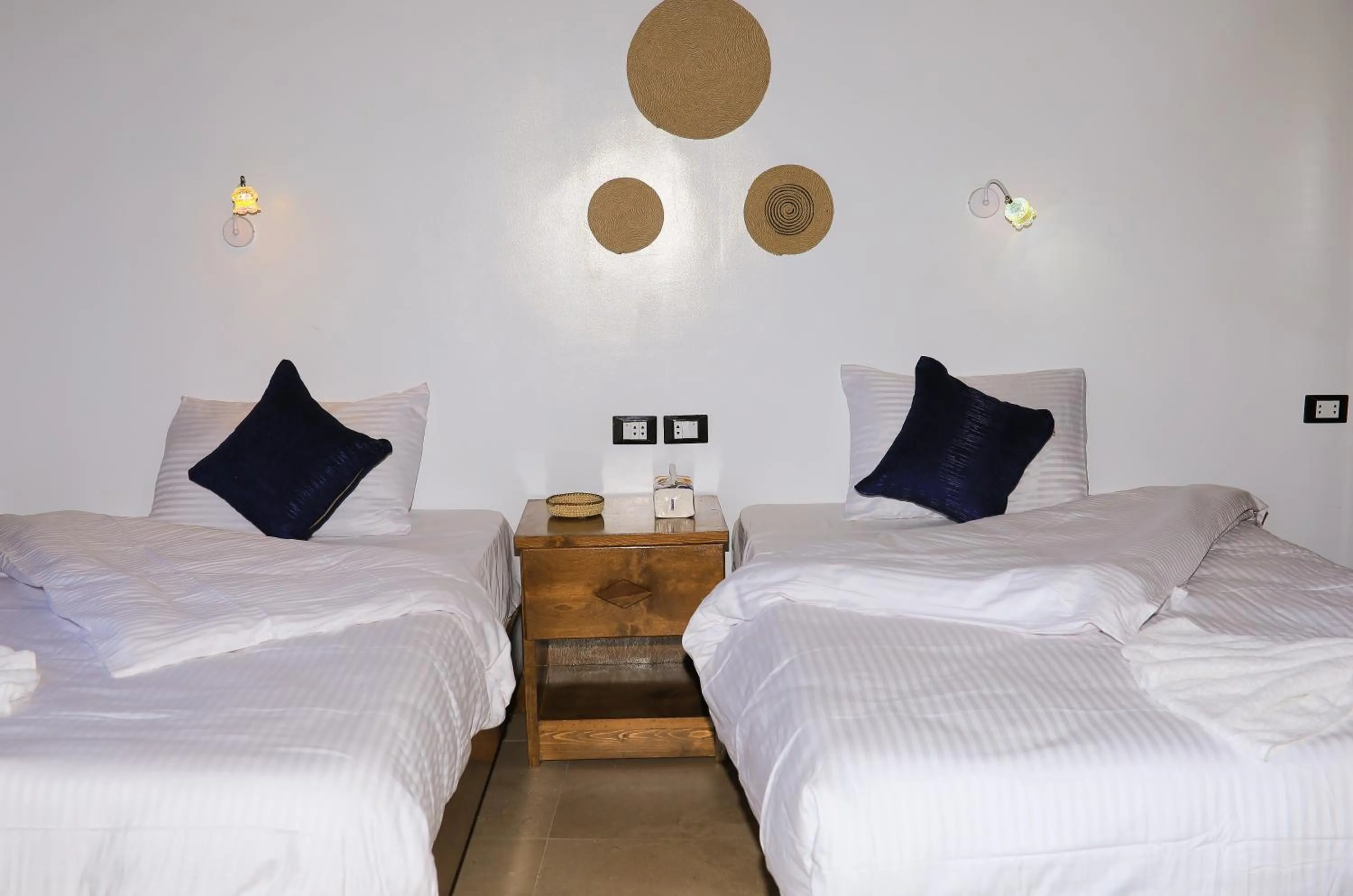 Bed in Nubian Holiday House Aswan