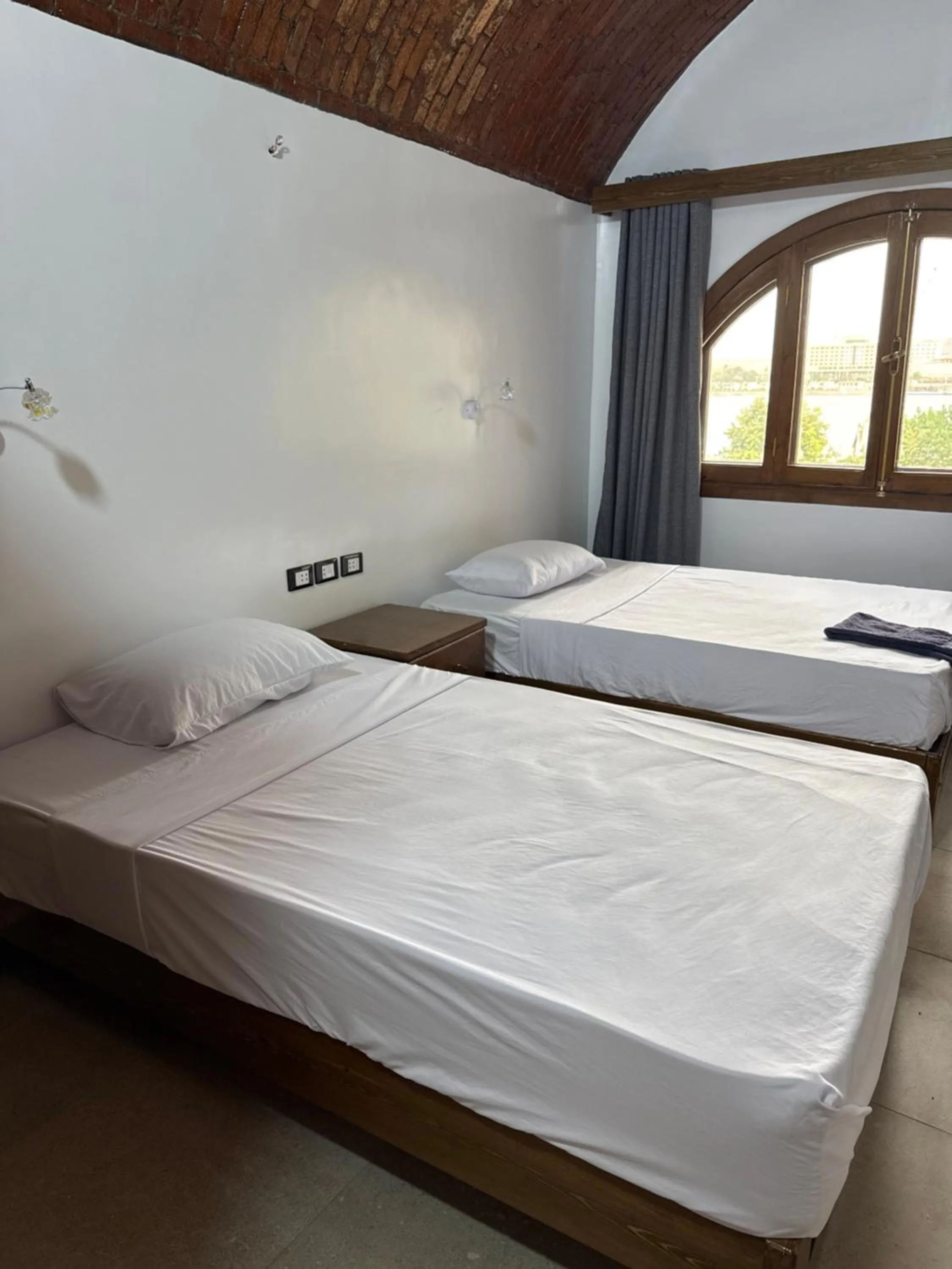 Bed in Nubian Holiday House Aswan