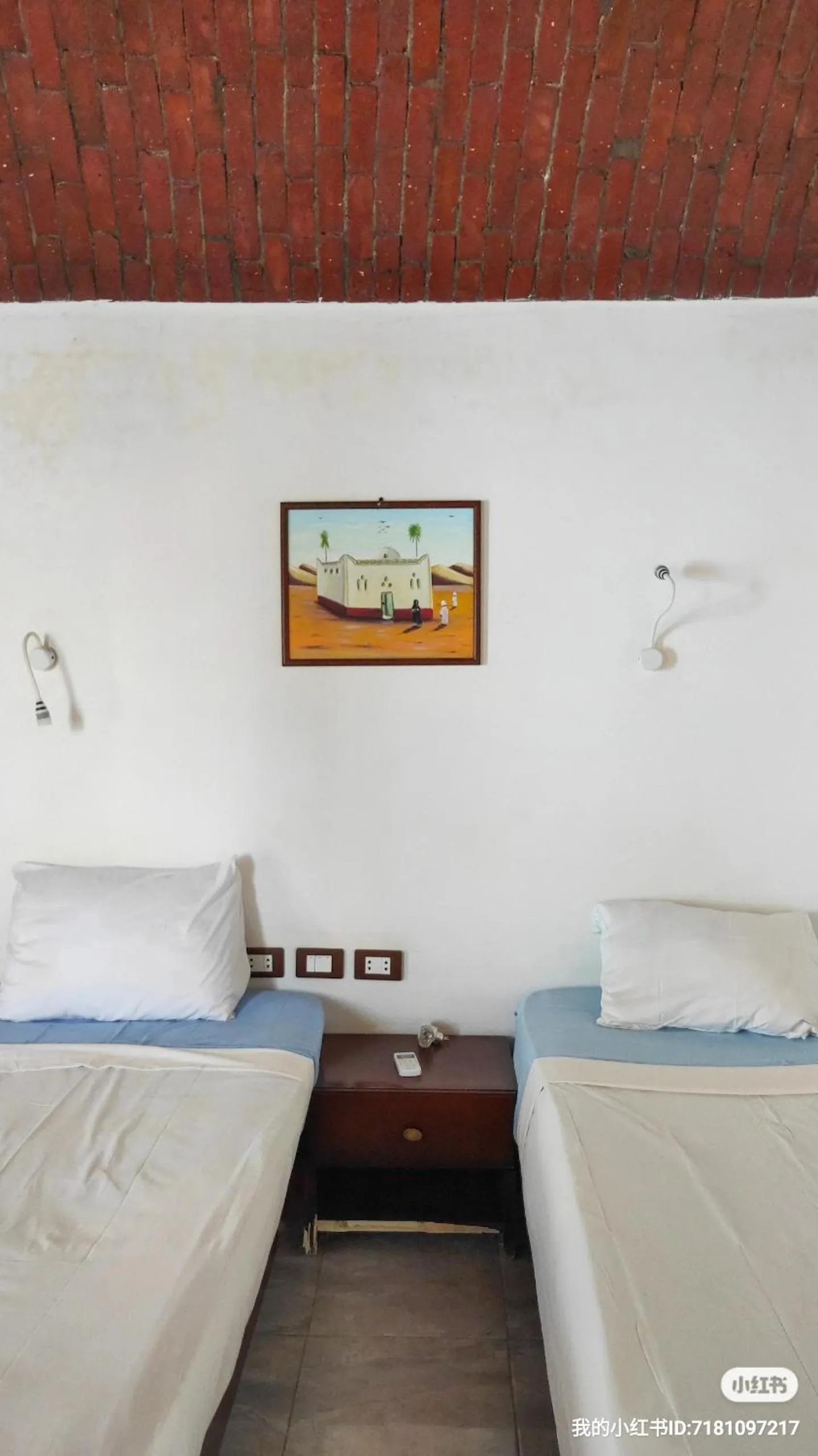 Bed in Nubian Holiday House Aswan