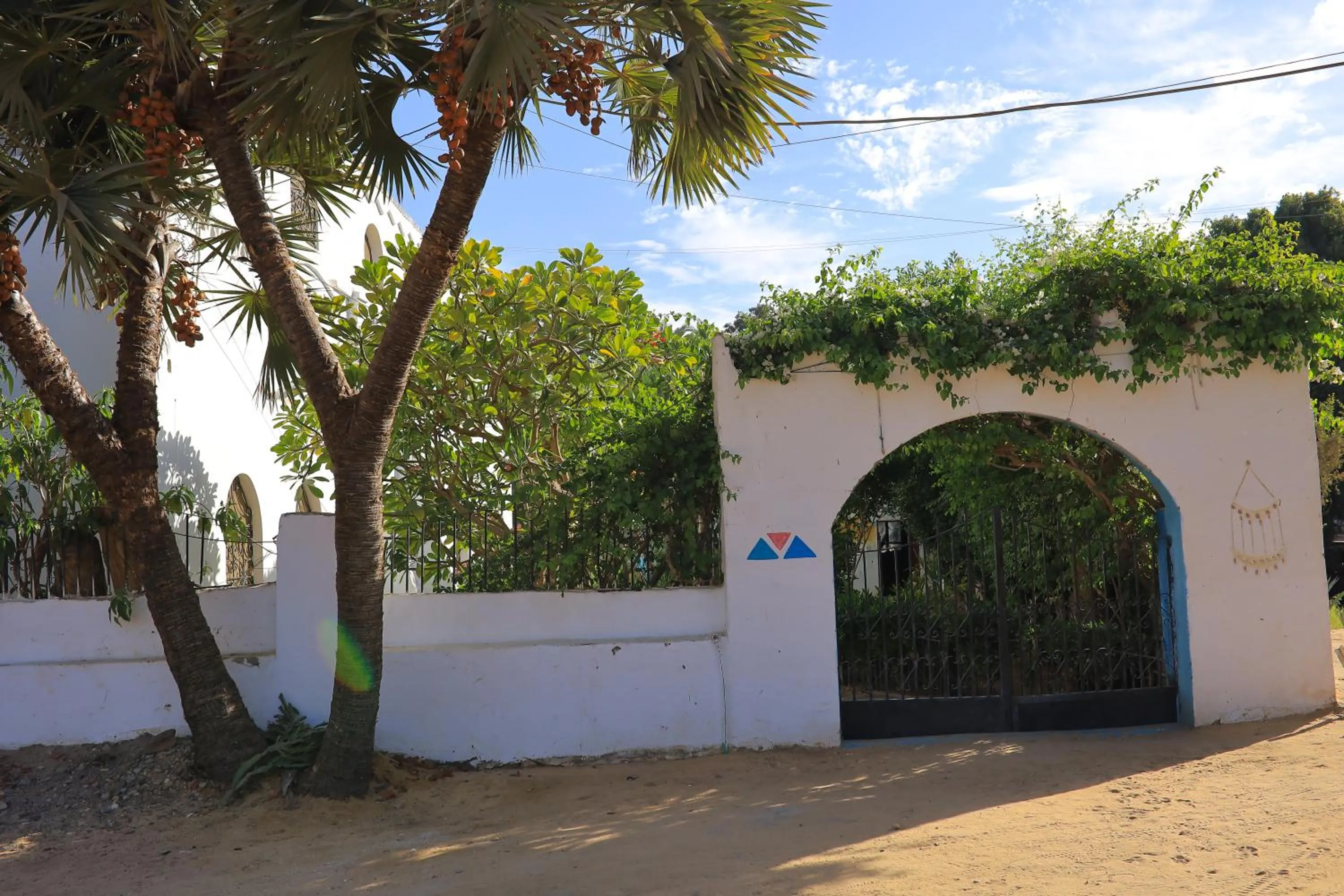 Facade/entrance in Nubian Holiday House Aswan