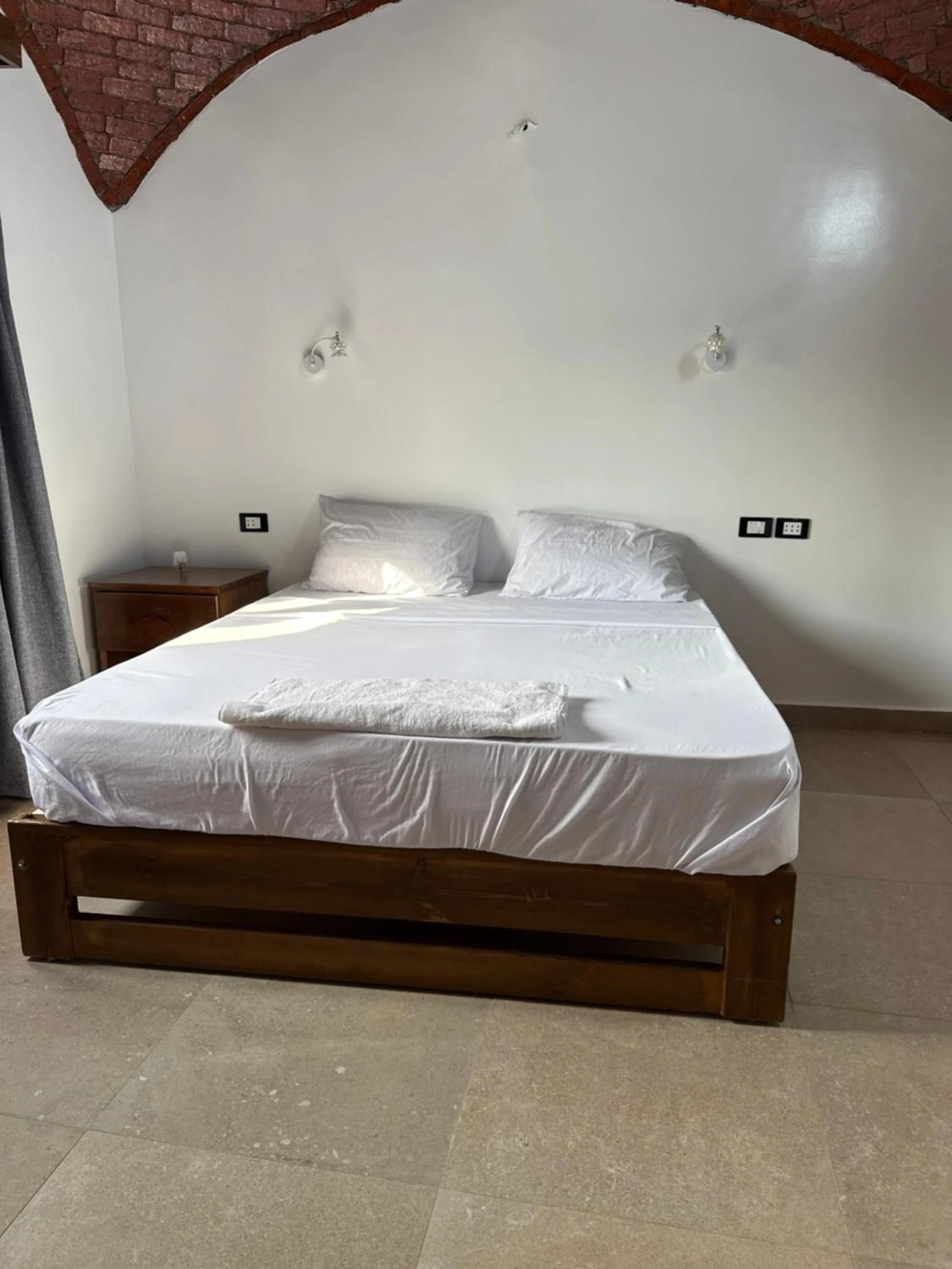 Bed in Nubian Holiday House Aswan