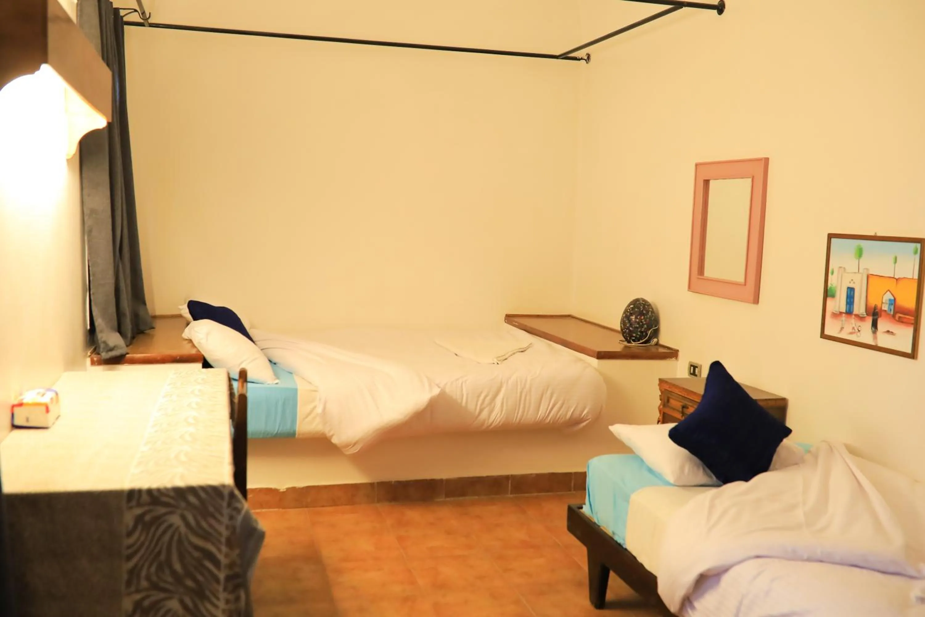 Bed in Nubian Holiday House Aswan