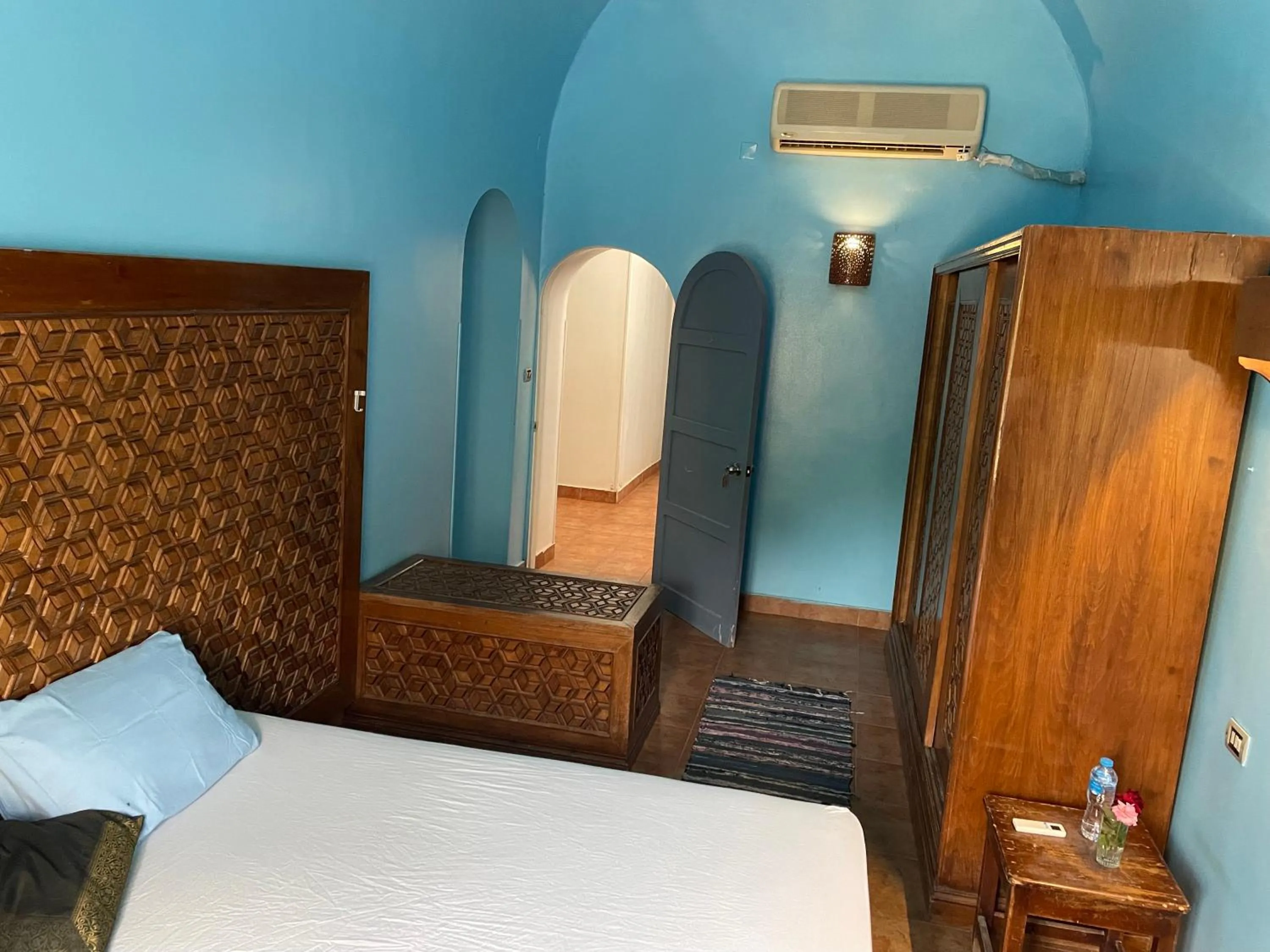 Bed in Nubian Holiday House Aswan