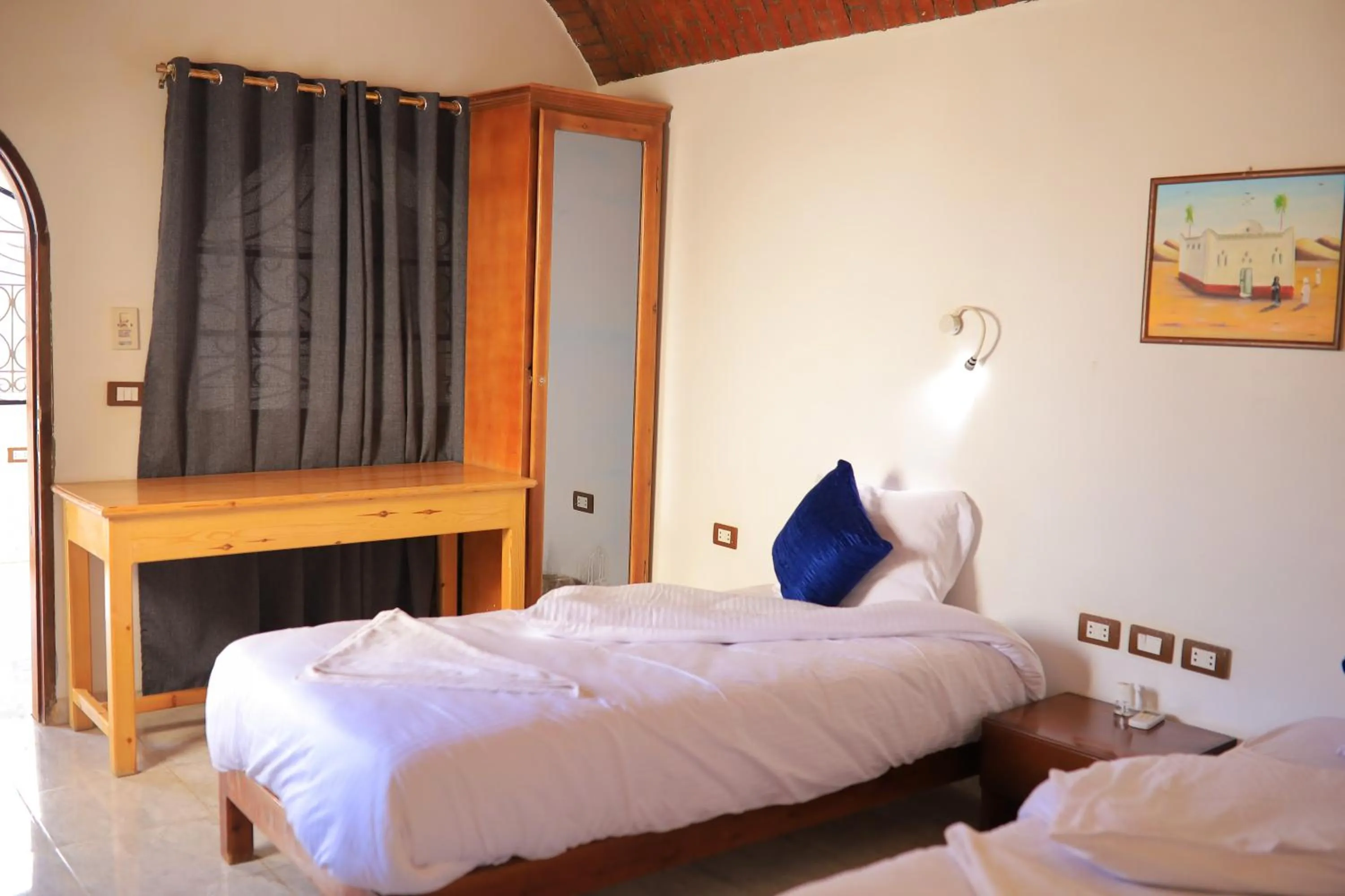 Bed in Nubian Holiday House Aswan