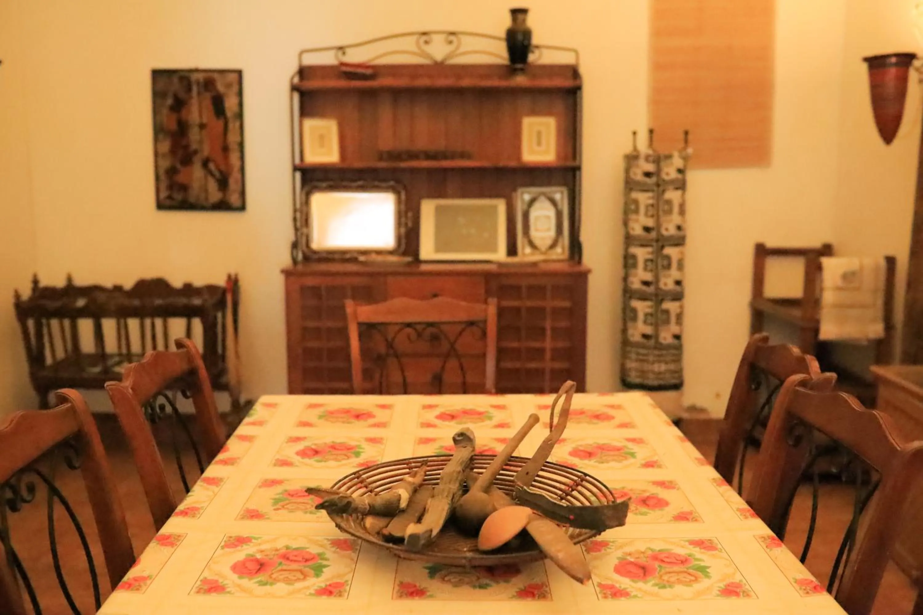 Dining area in Nubian Holiday House Aswan